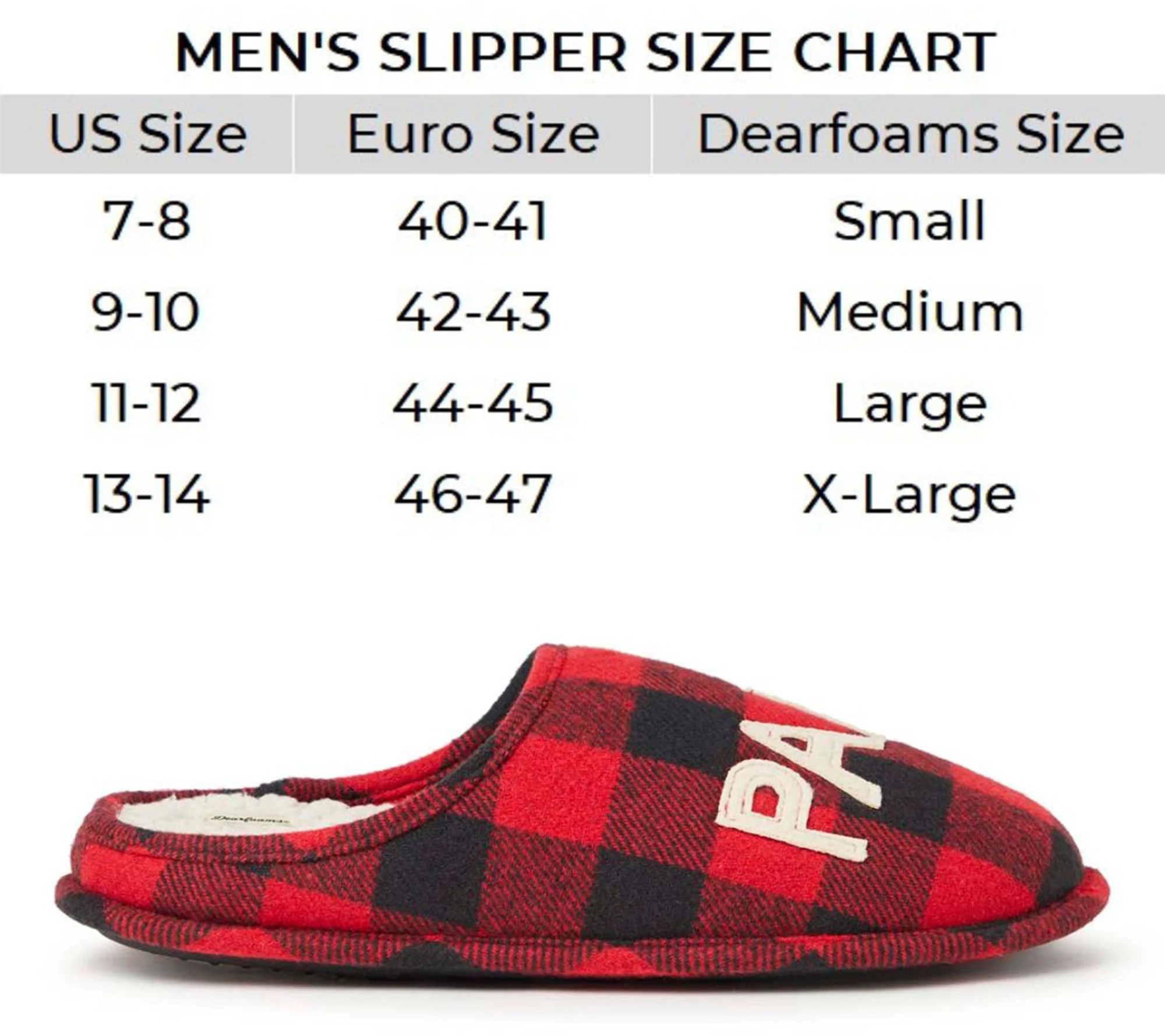 Dearfoams Papa Bear Matching Christmas Slippers - QVC.com