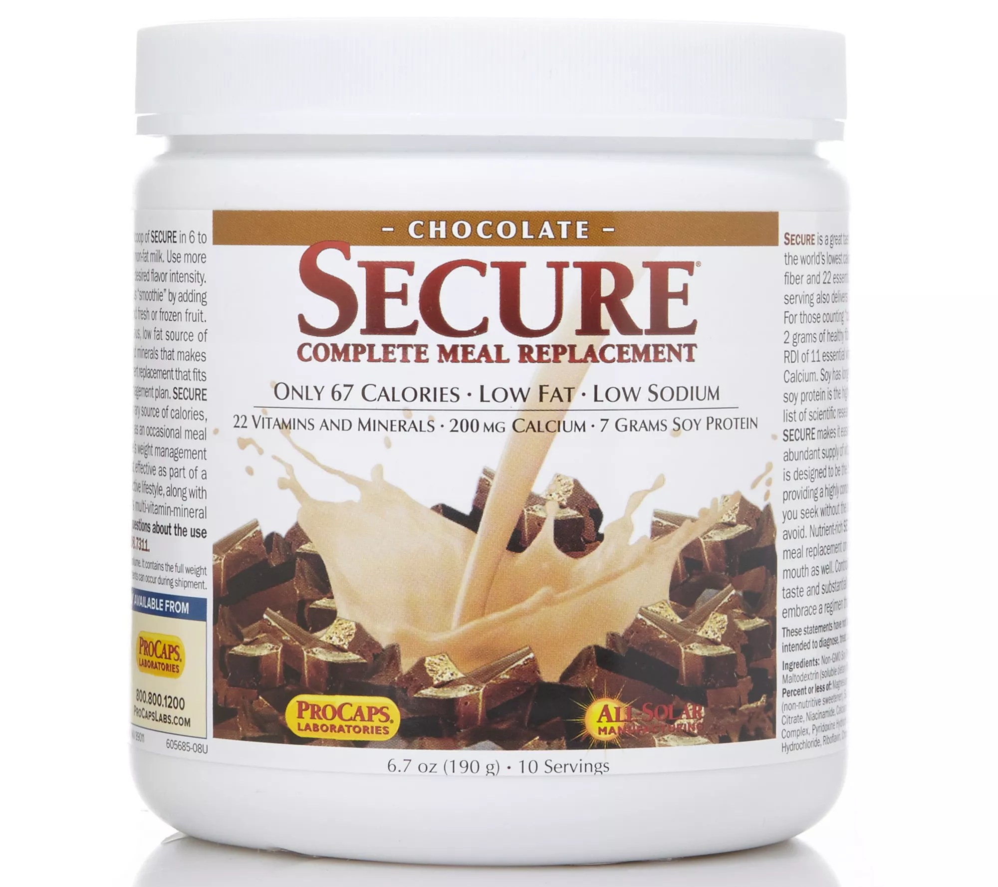 Andrew Lessman Secure Meal Replacement 10 Servings
