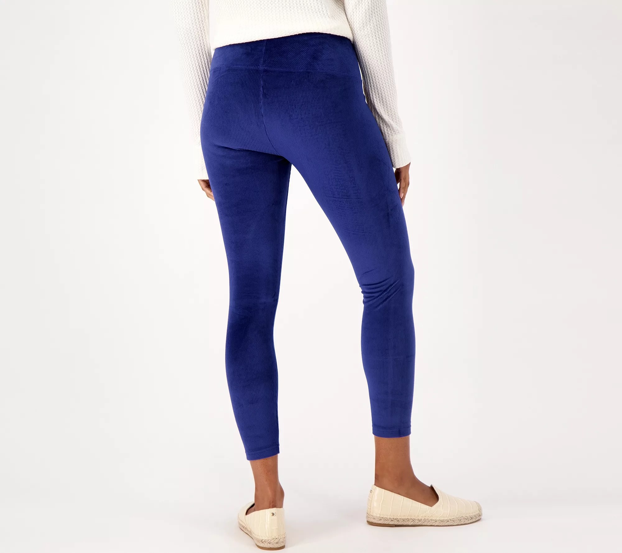 Women with Control Regular No Side Seam Corduroy Legging