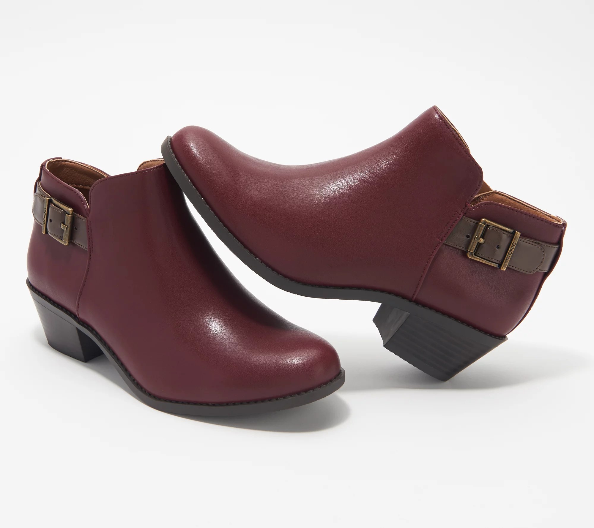 Vionic Ankle Boots with Buckle Millie Millie
