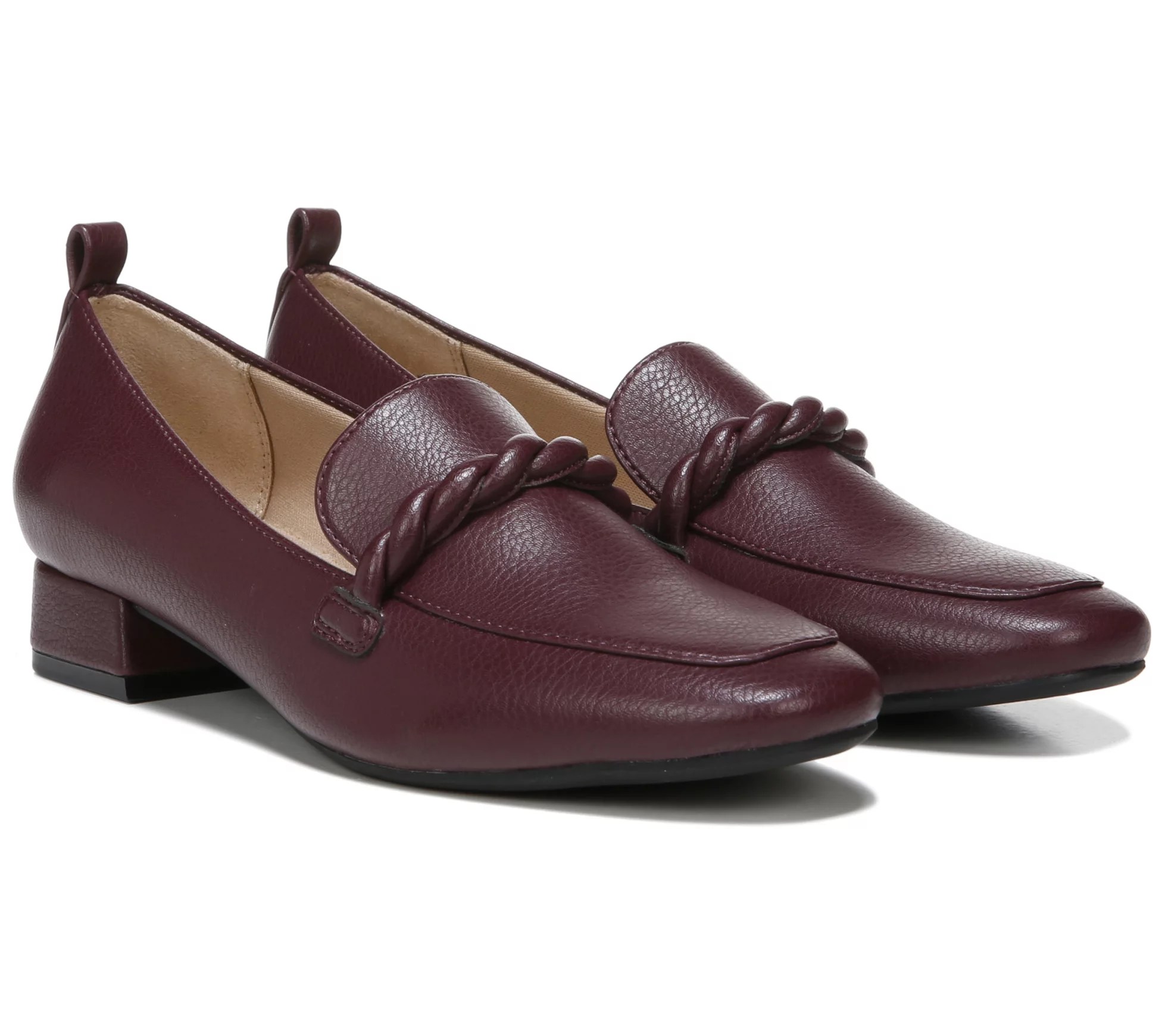 Lifestride Block Heel Loafer Pumps Confident