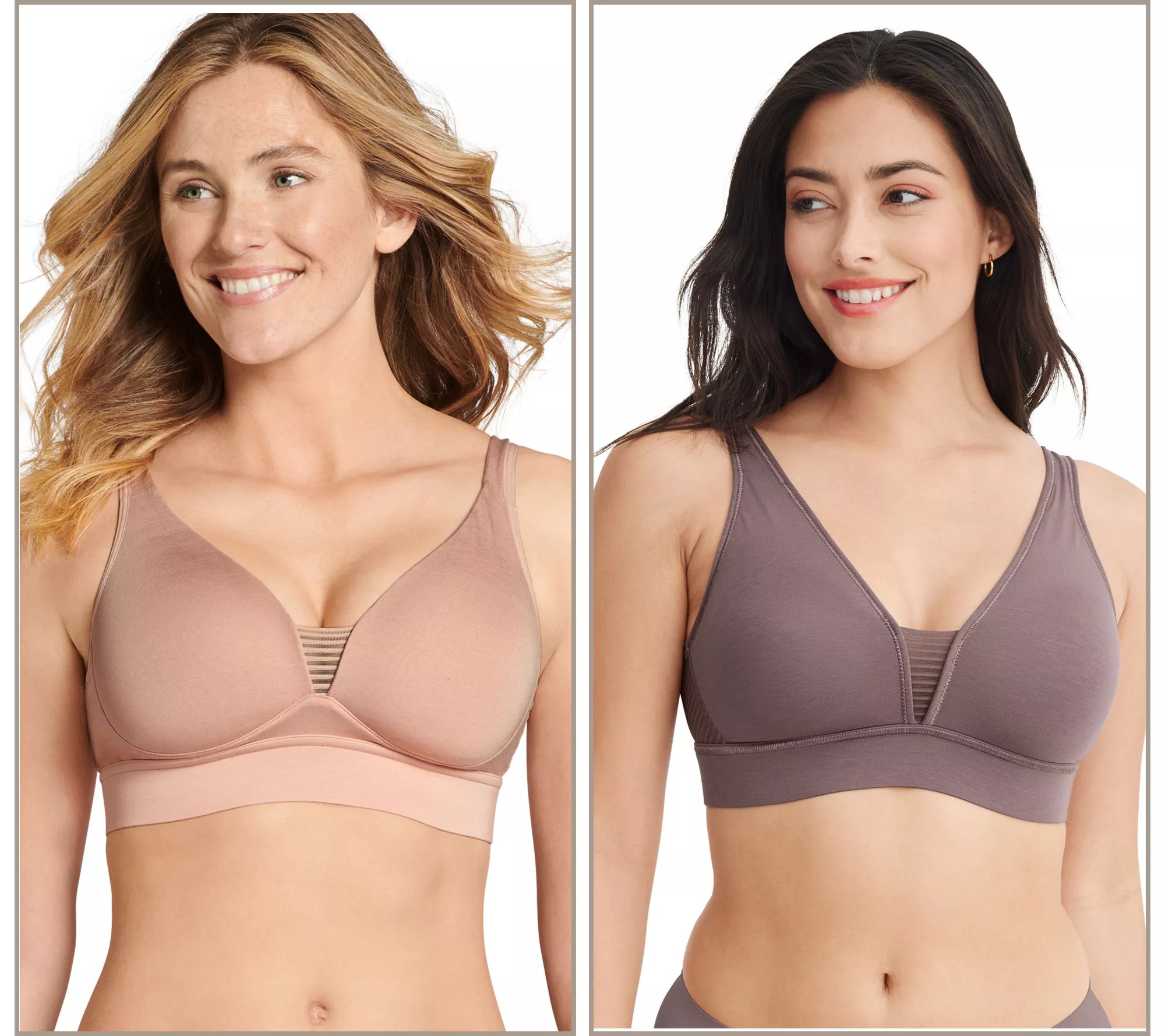 Jockey Forever Fit Soft Molded or Lightly Lined Bra