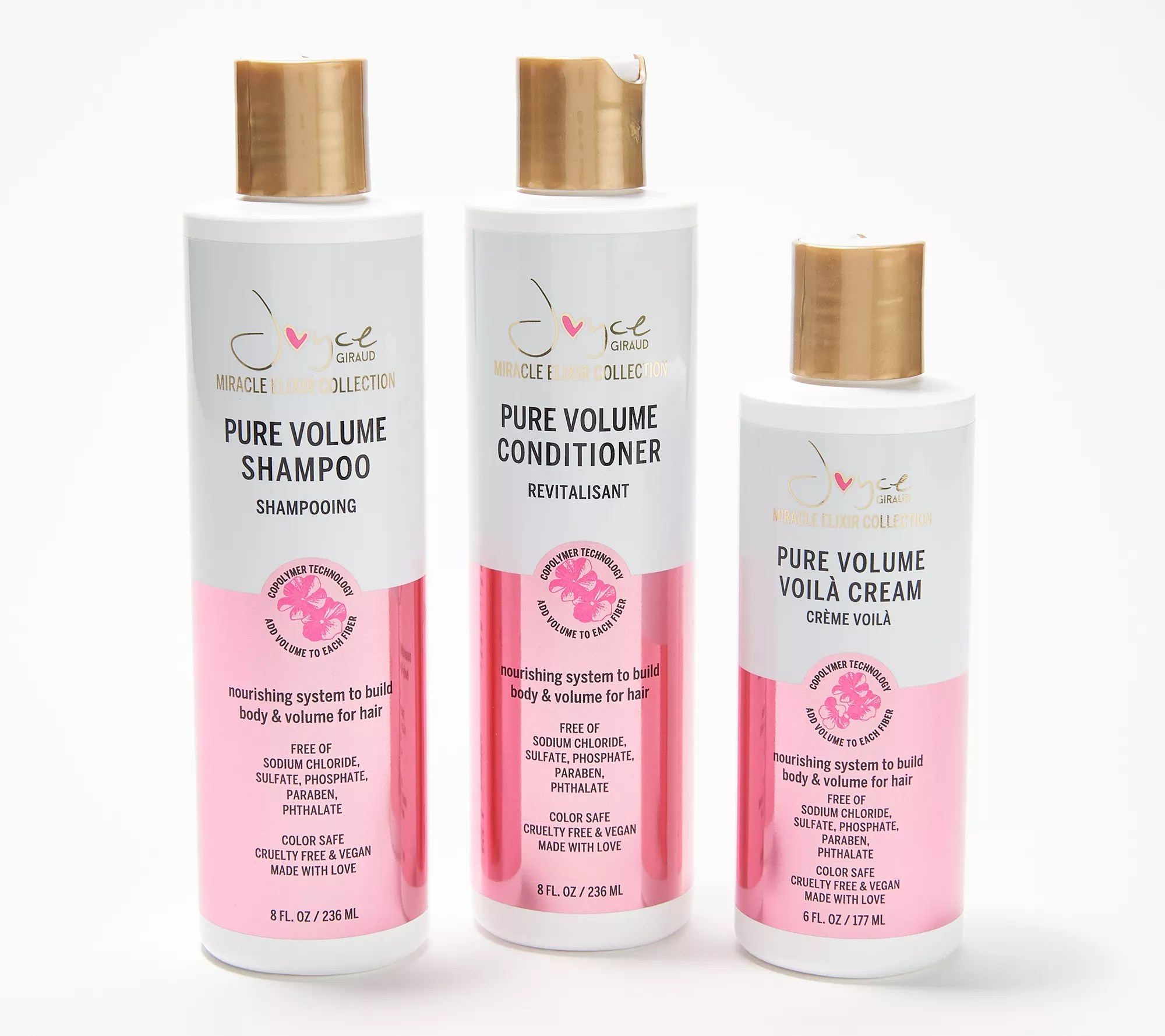 Joyce Giraud Pure Volume Volumizing Hair Collection