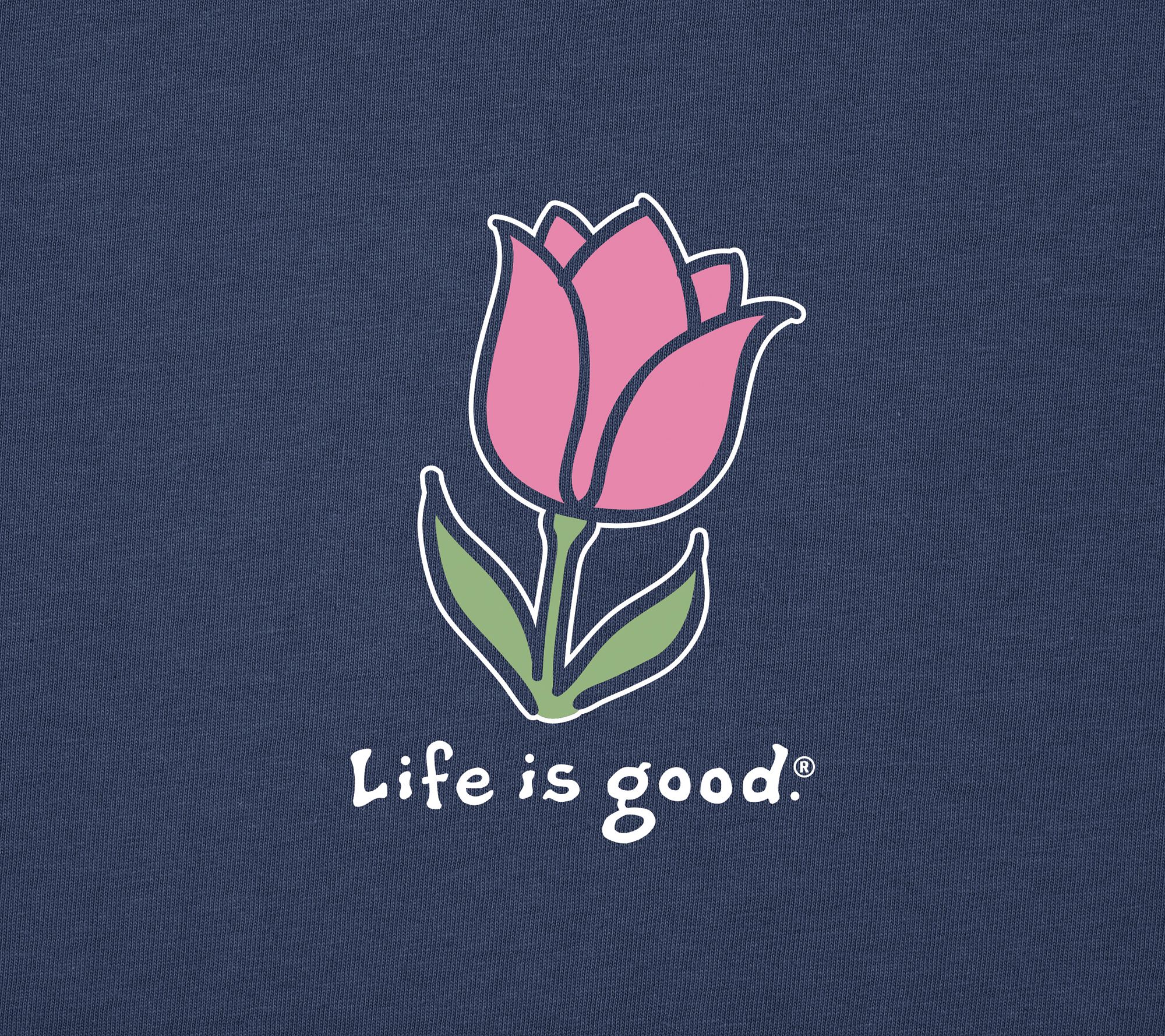 Life is Good Women's Vintage Tulip Crusher Tee