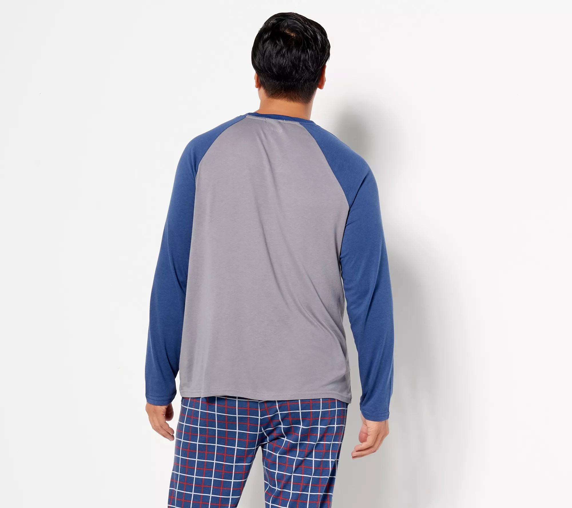 Cuddl Duds Men's Cotton Cozy Pajama Set