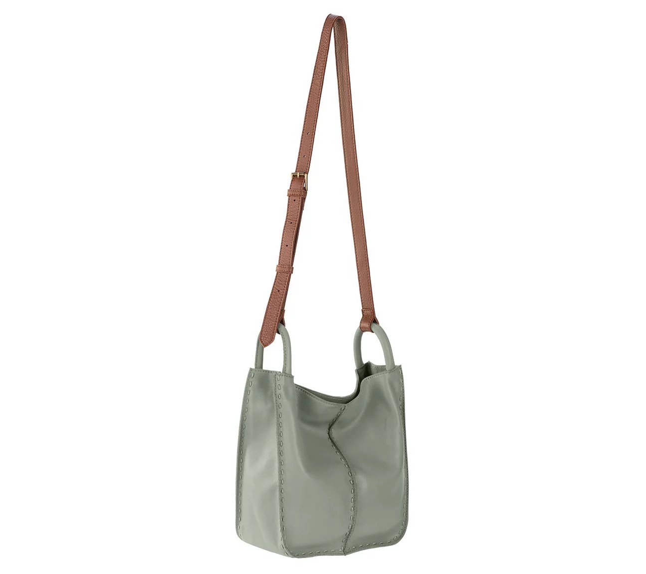 The Sak Los Feliz Leather CrossbodyLined
