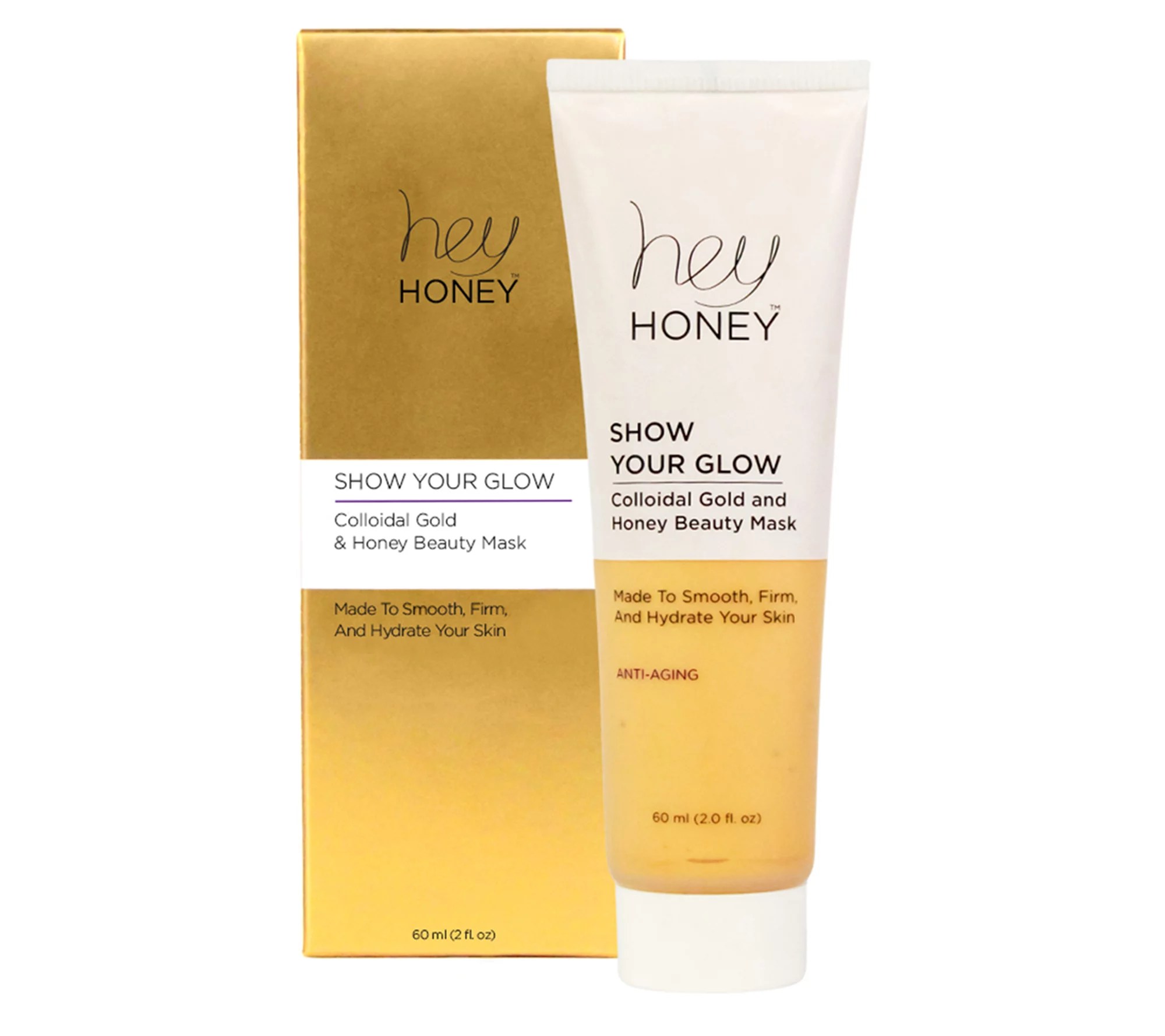 Hey Honey Show Your Glow Colloidal Gold & HoneyBeauty Mask