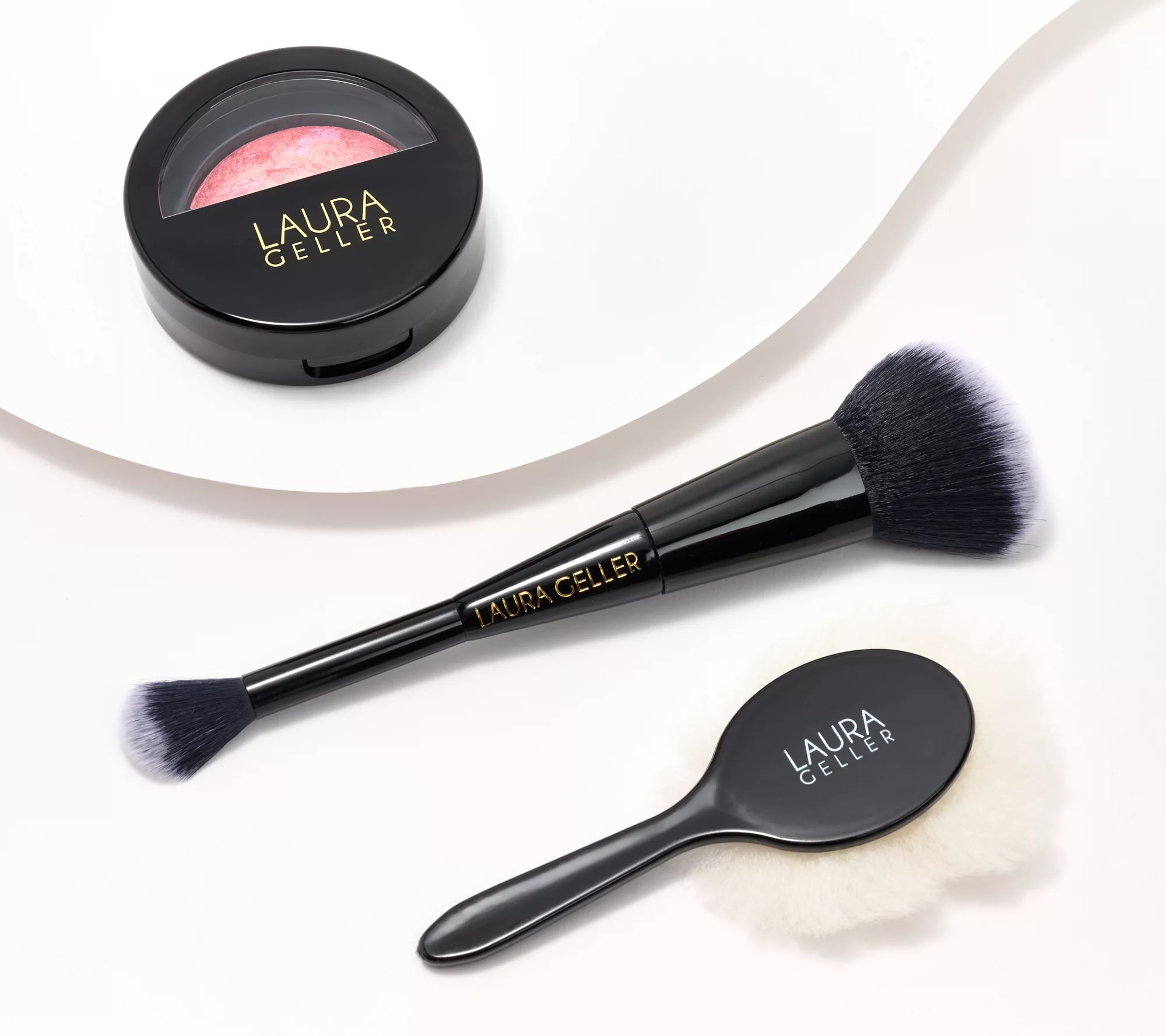 Laura Geller Tropic Hues Blush and Brighten with Brushes