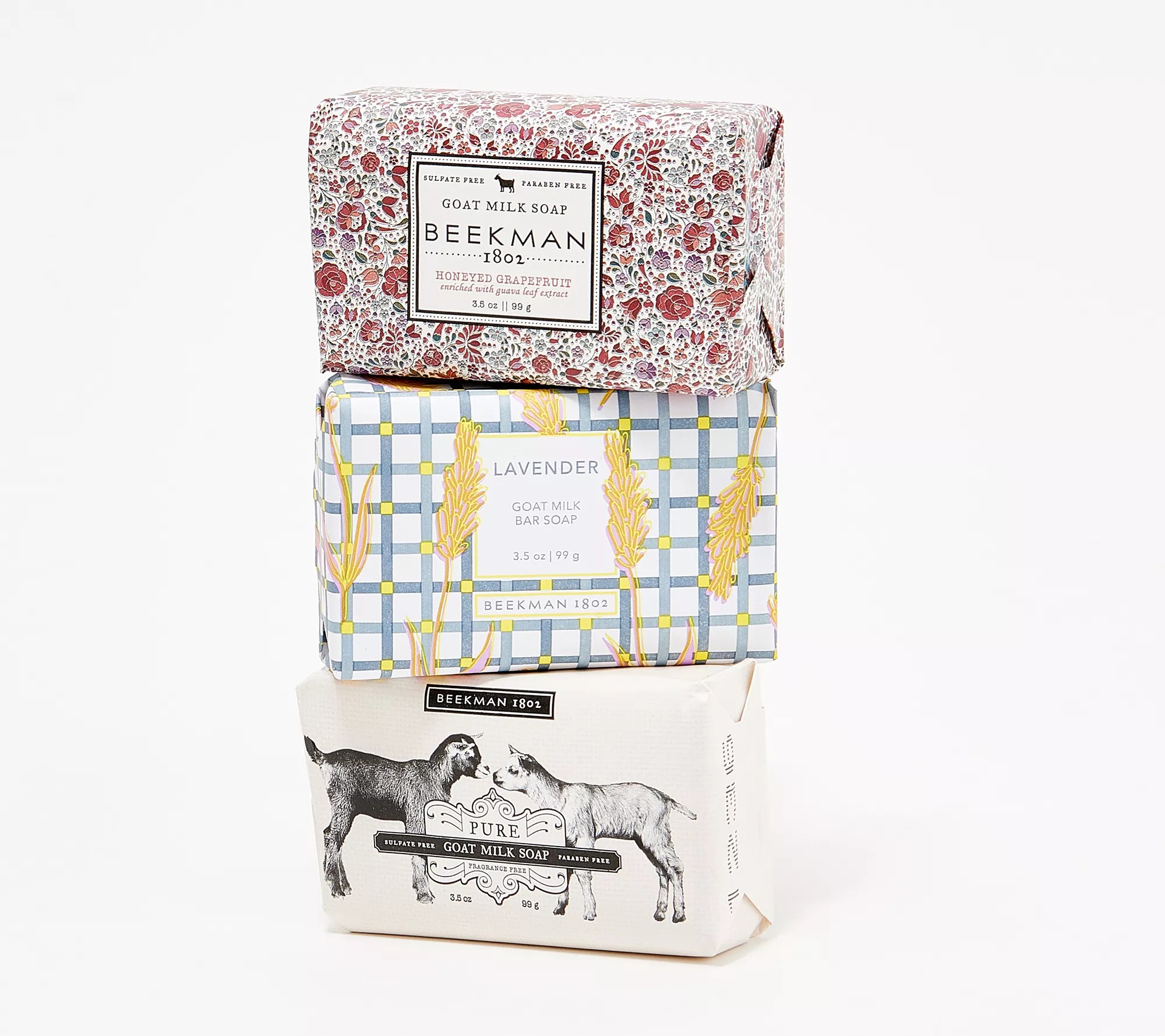 Beekman 1802 9Piece Goat Milk Bath and Body Collection with Gift Bags