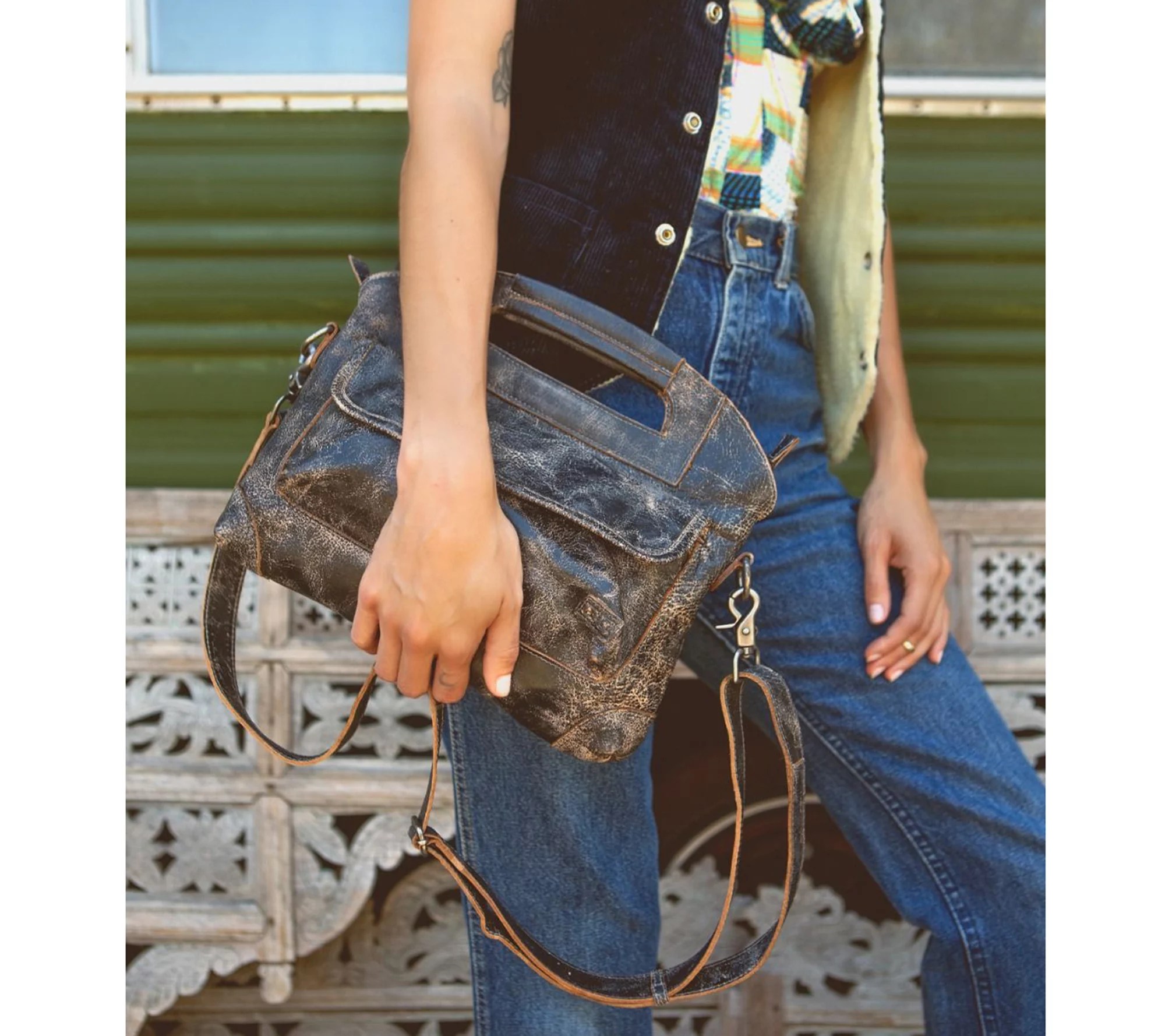 Bed Stu Greenway Crossbody Bag