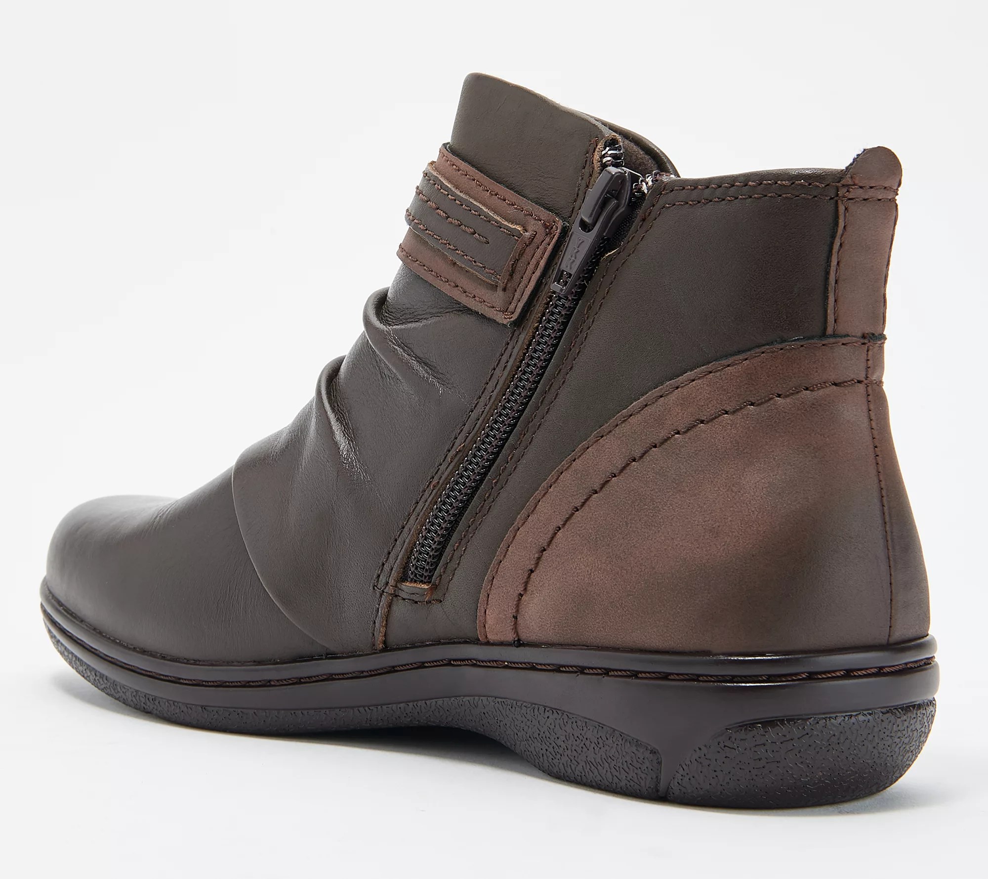Earth Origins Leather Ankle Boots Glendale Gamila