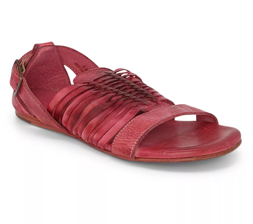 Bed Stu Leather Woven Flat Sandals Ingritt