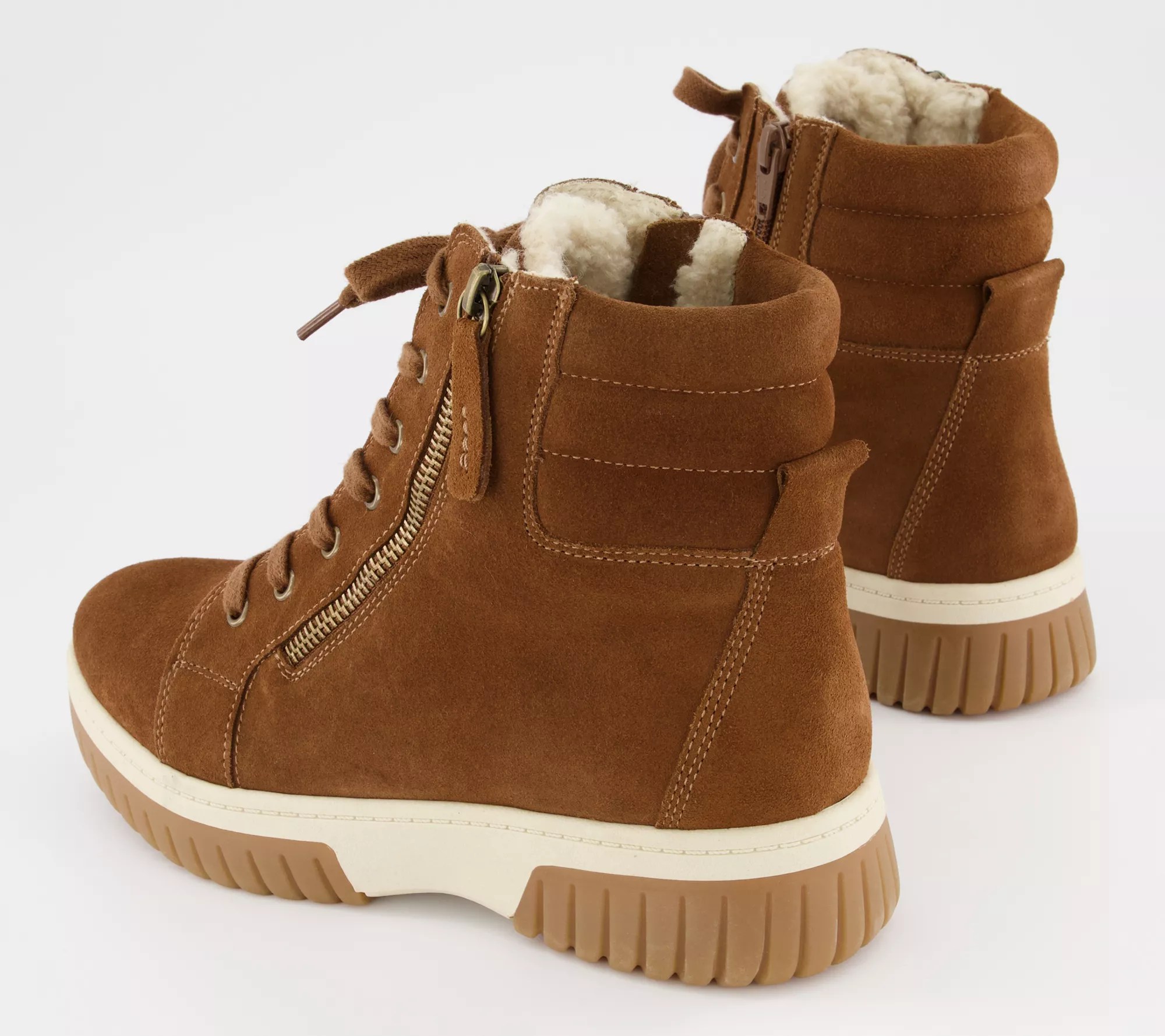 White Mountain Leather Water Repellent Boots Go Getter