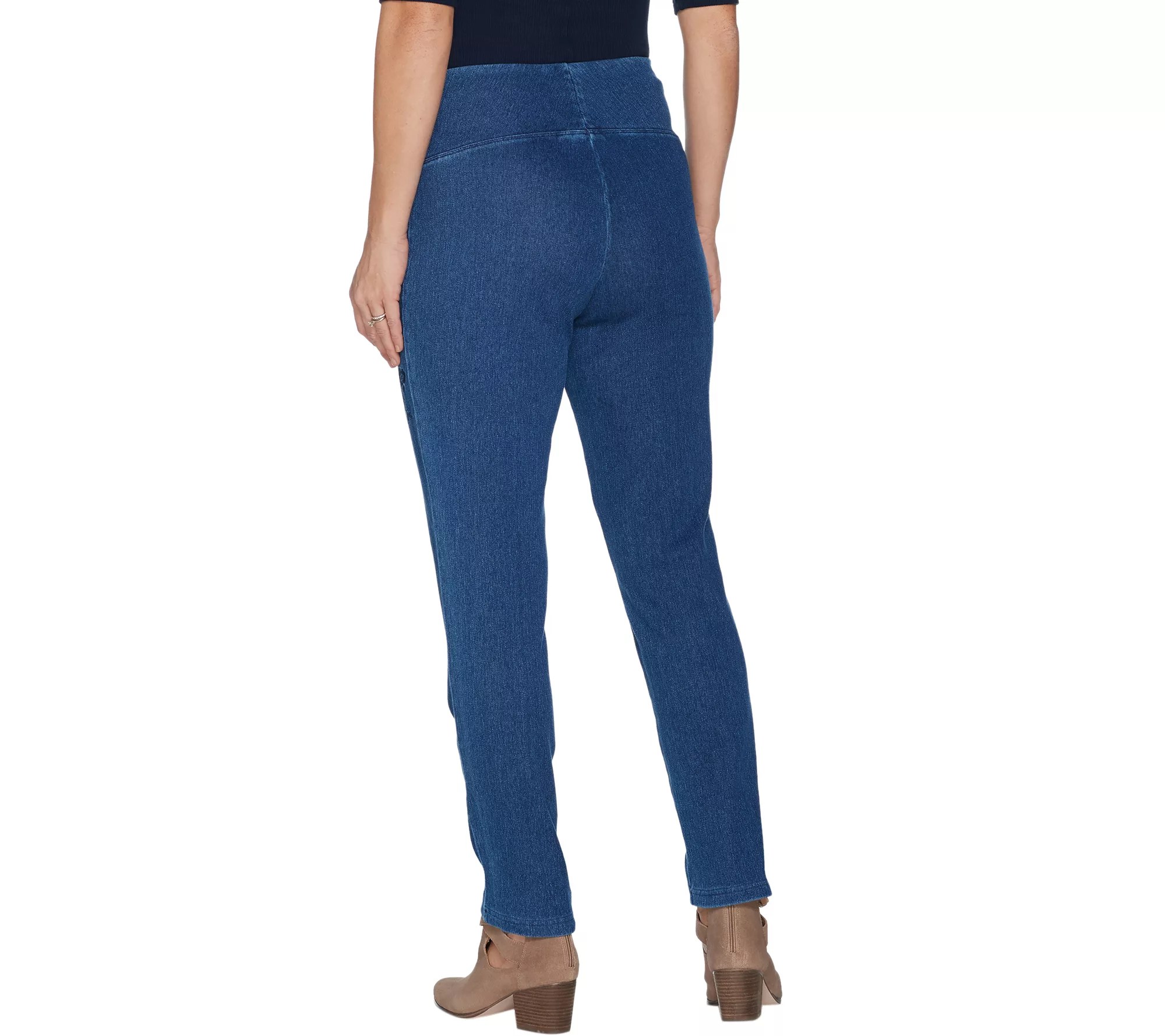 Women with Control Regular Prime Stretch Denim Novelty Jeans