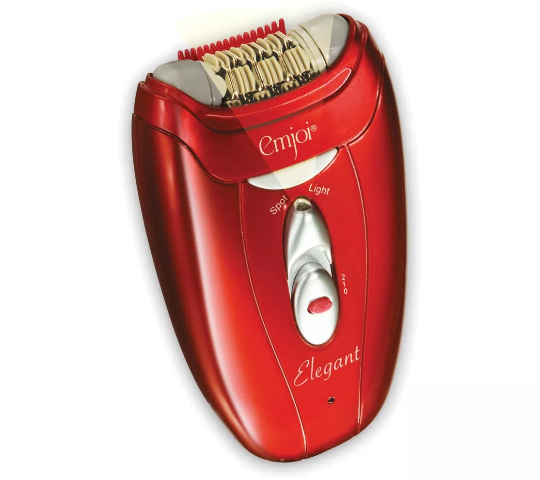 Emjoi Elegant 36 Disc Lighted Rechargeable Epilator and Shaver