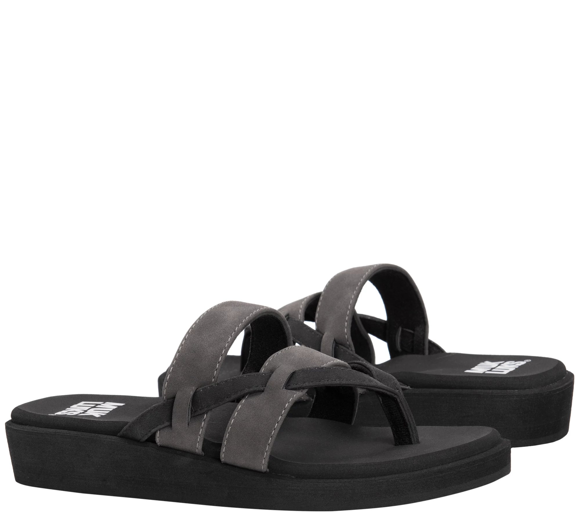 MUK LUKS Women's LowWedge FlipFlops Finley