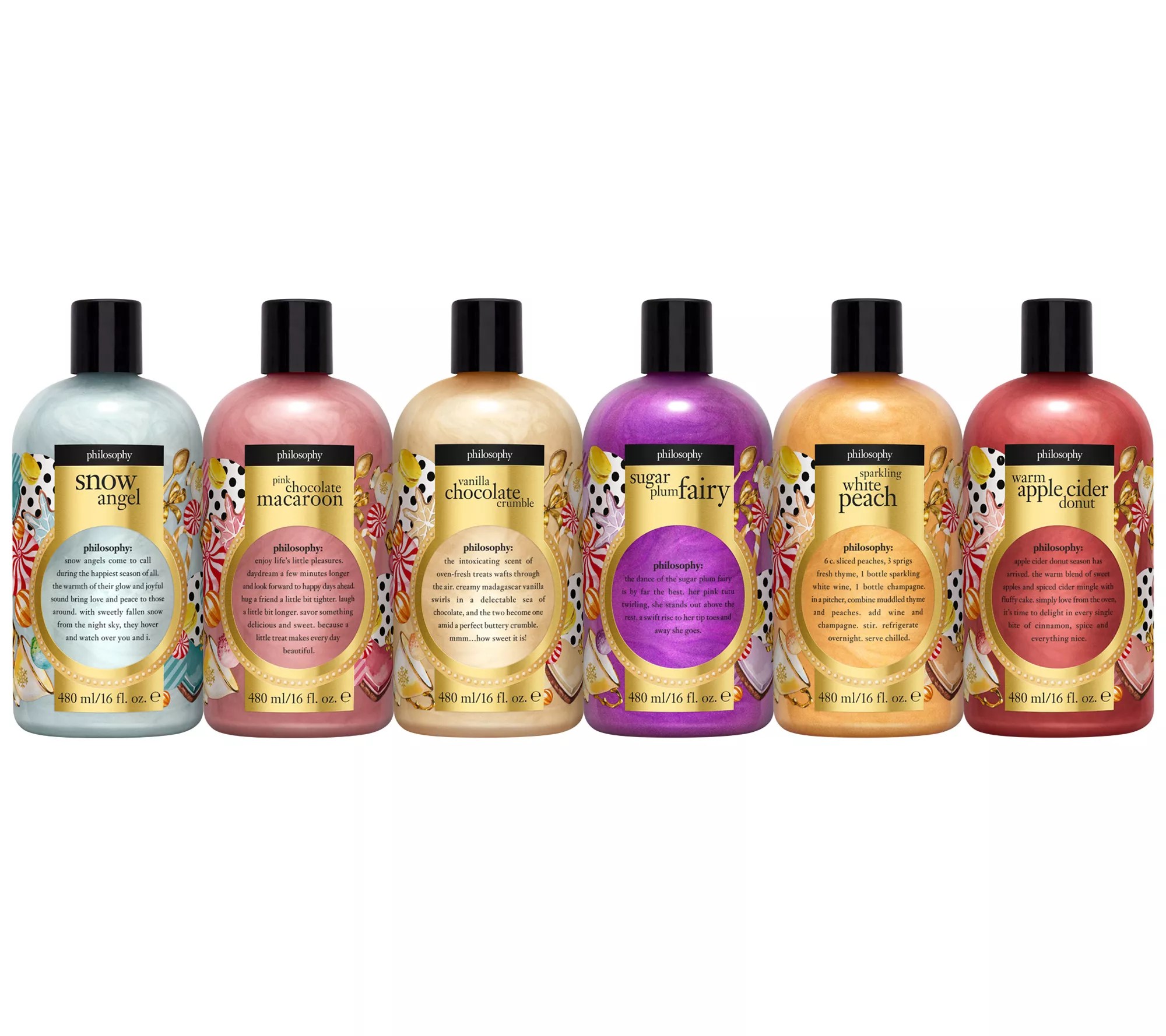 philosophy special edition holiday 6piece shower gel collection