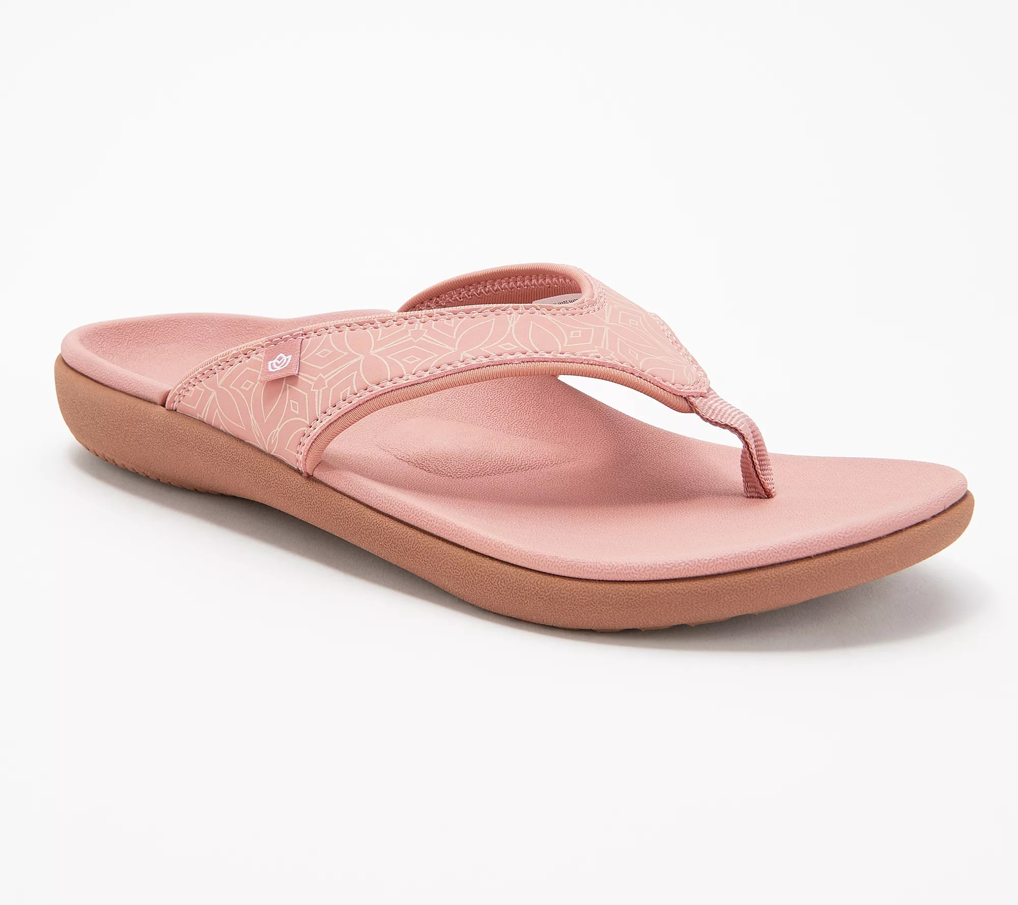 "As Is" Spenco Orthotic Thong Sandals Yumi Boheme