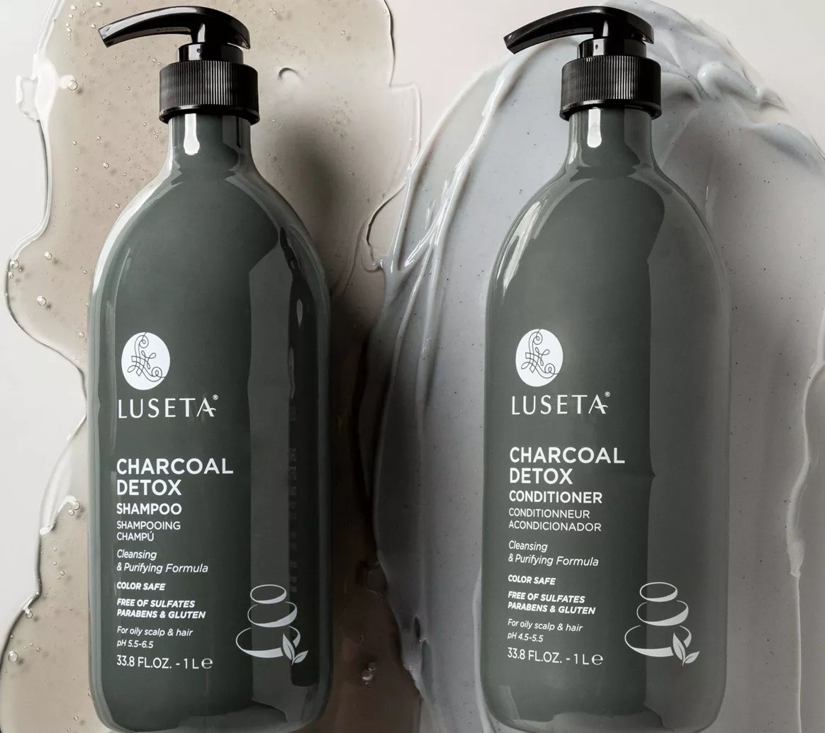 Luseta Charcoal Detox Shampoo & Conditioner Set33.8 oz
