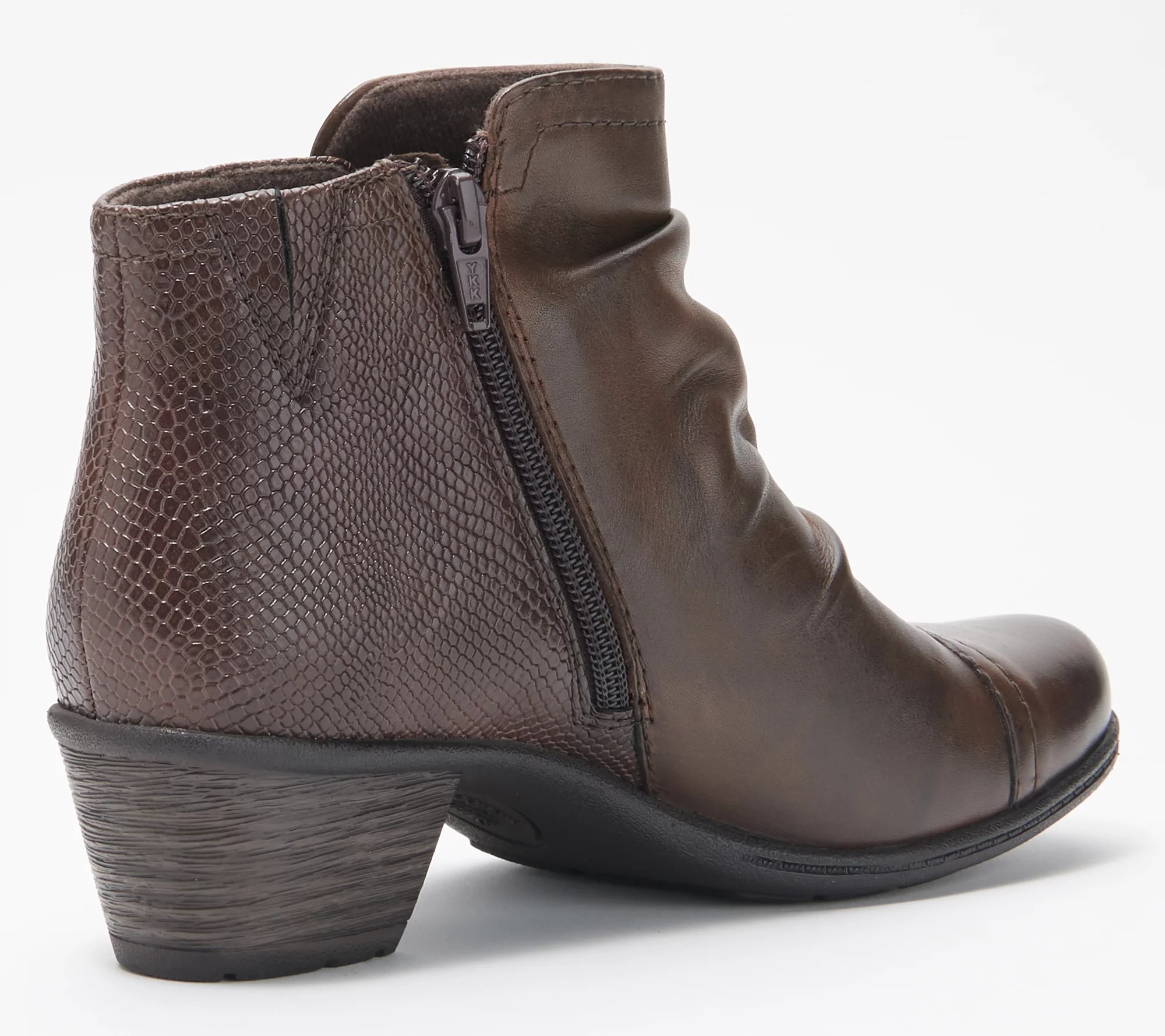 Earth Origins Leather Ankle Boots Marietta Malcolm