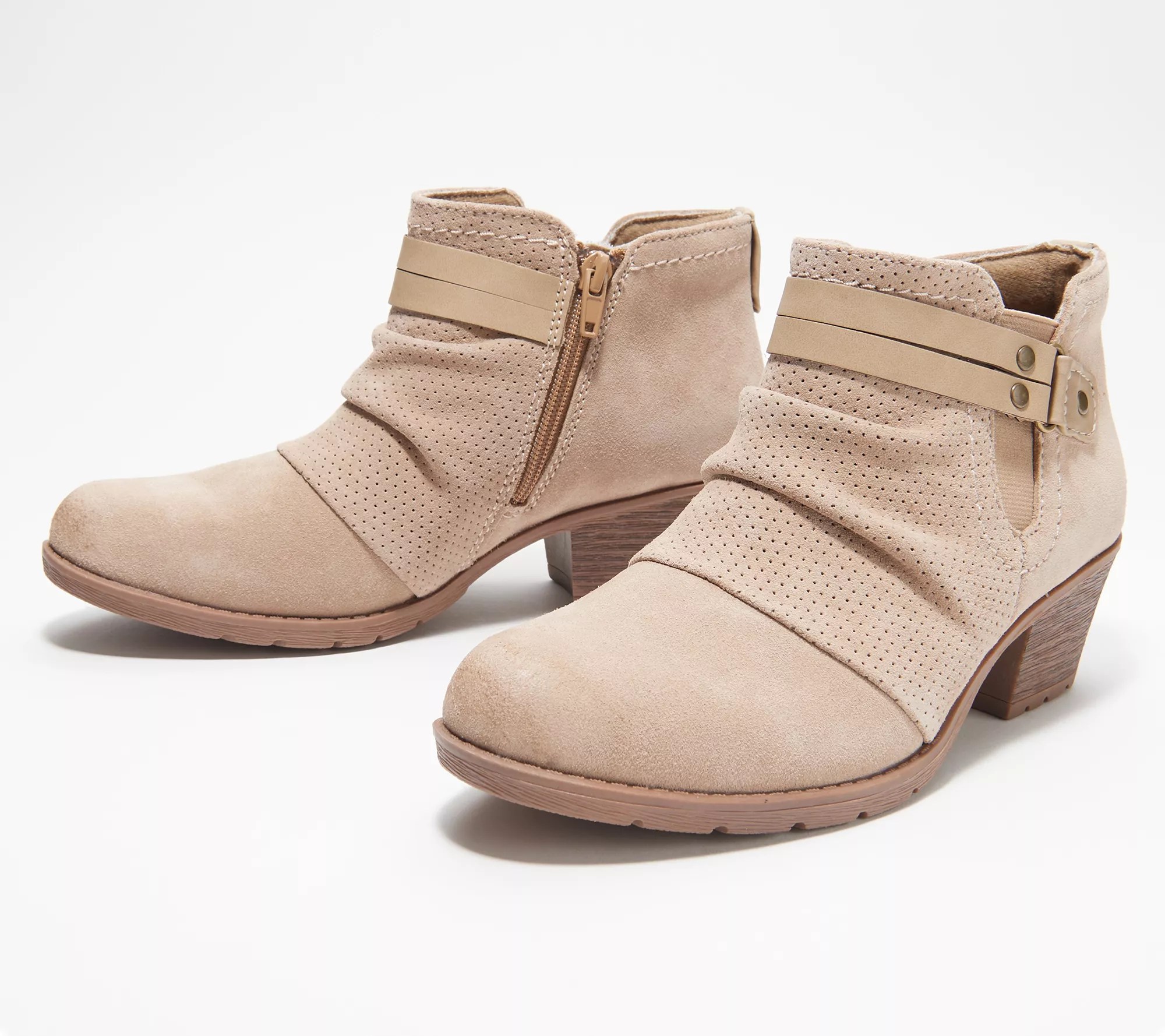 Earth Origins Suede Ankle Boots Odel