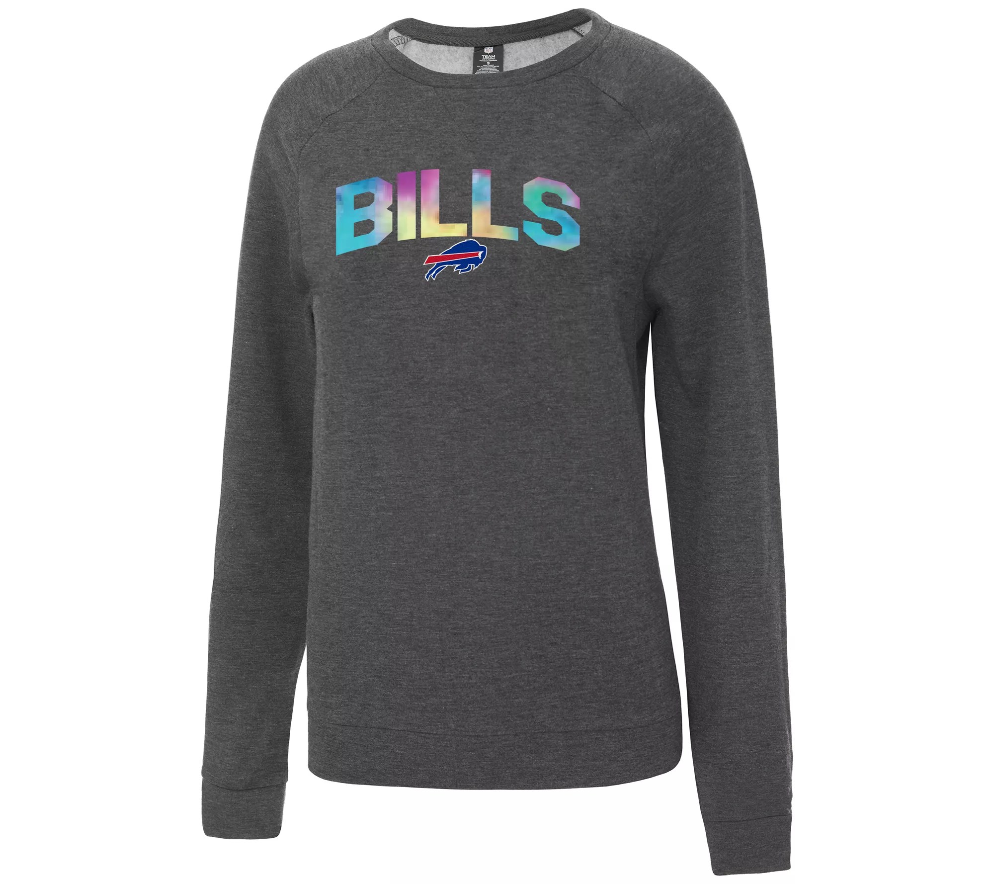 NFL Women's Tie Dye Long Sleeve Crewneck Top