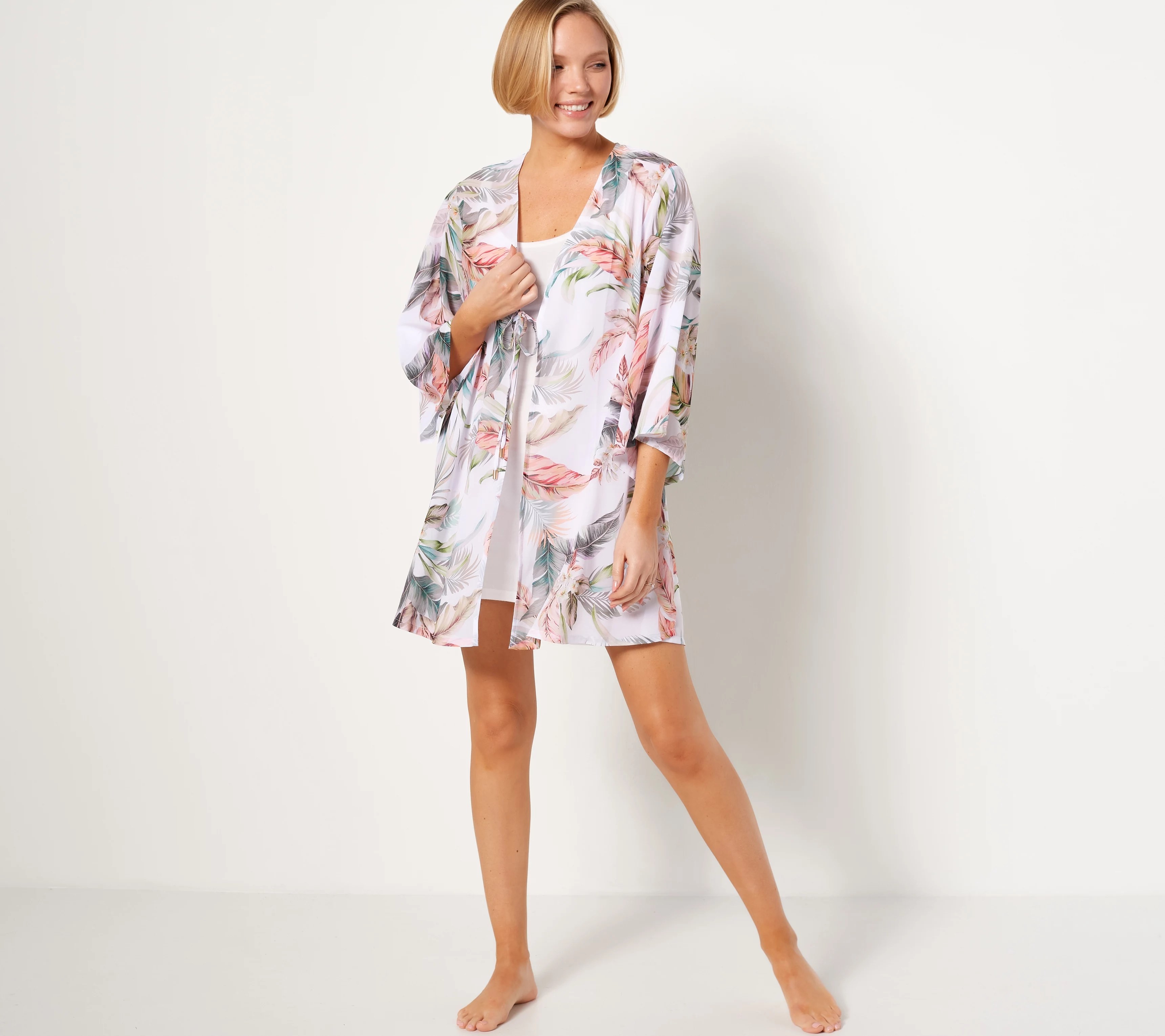 Jantzen Woven Printed CoverUp Topper