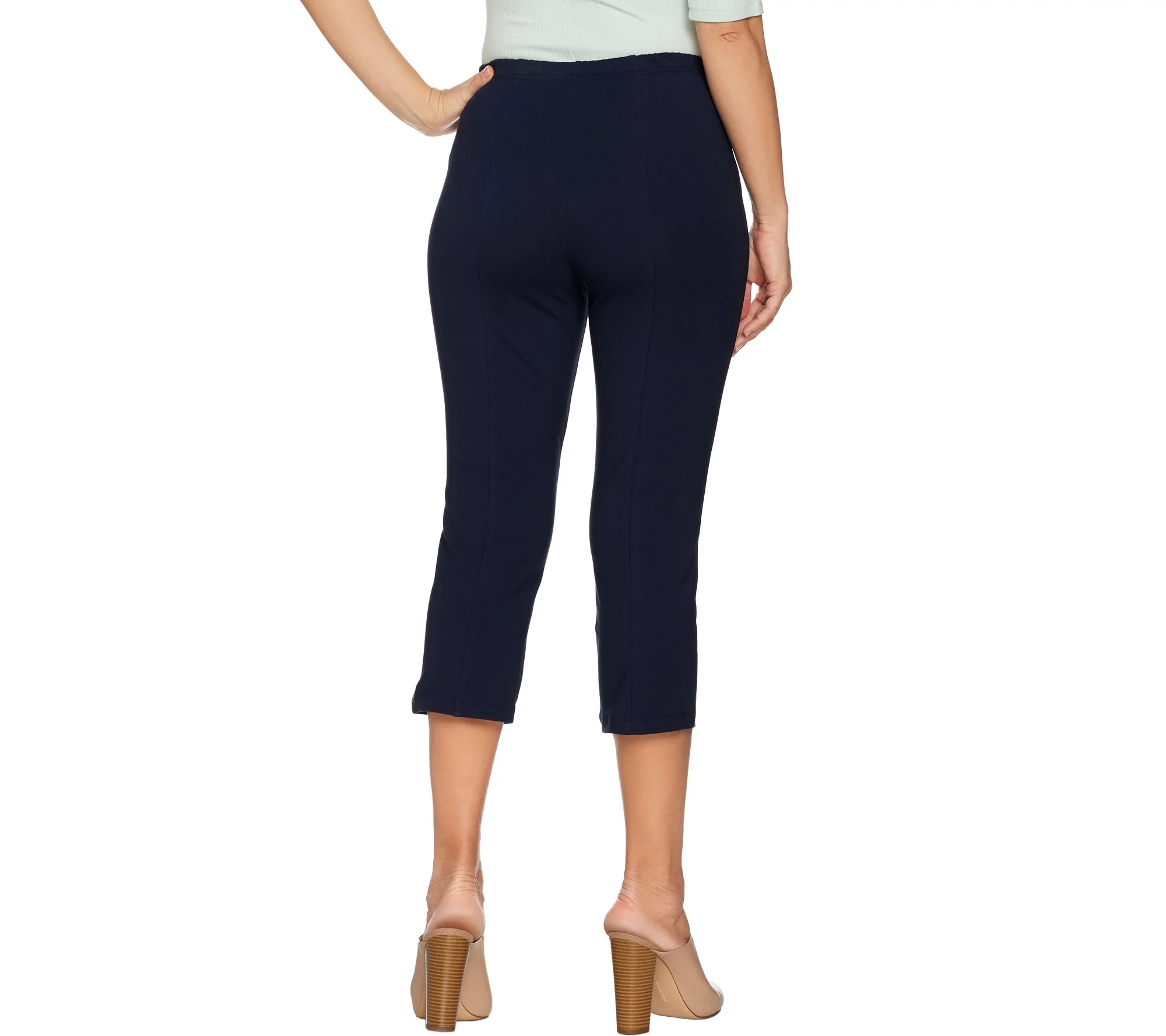 Women with Control Regular PullOn TUSHY LIFTER Capri Pants