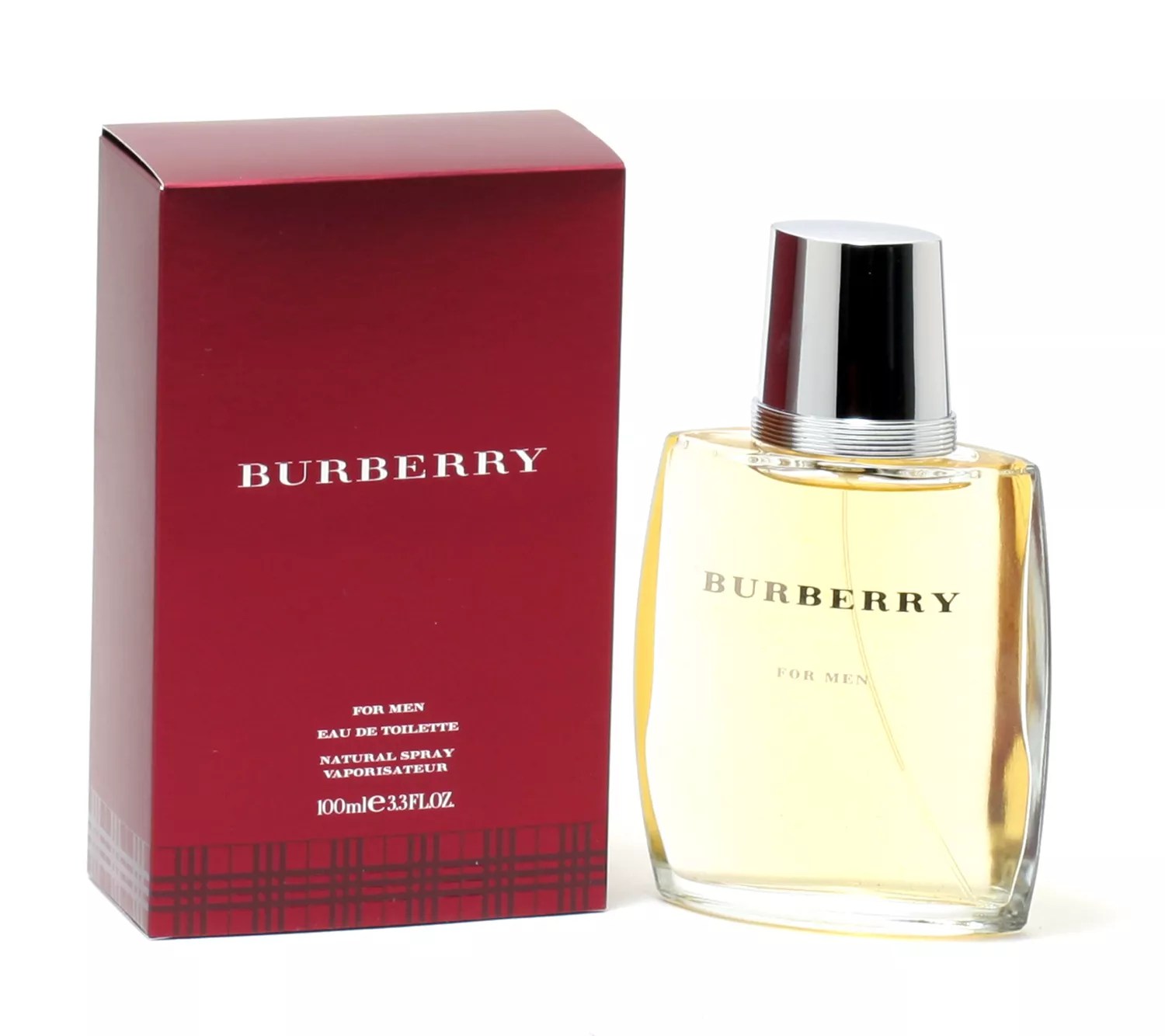 Burberry Classic Men Eau De Toilette Spray, 3.3fl oz