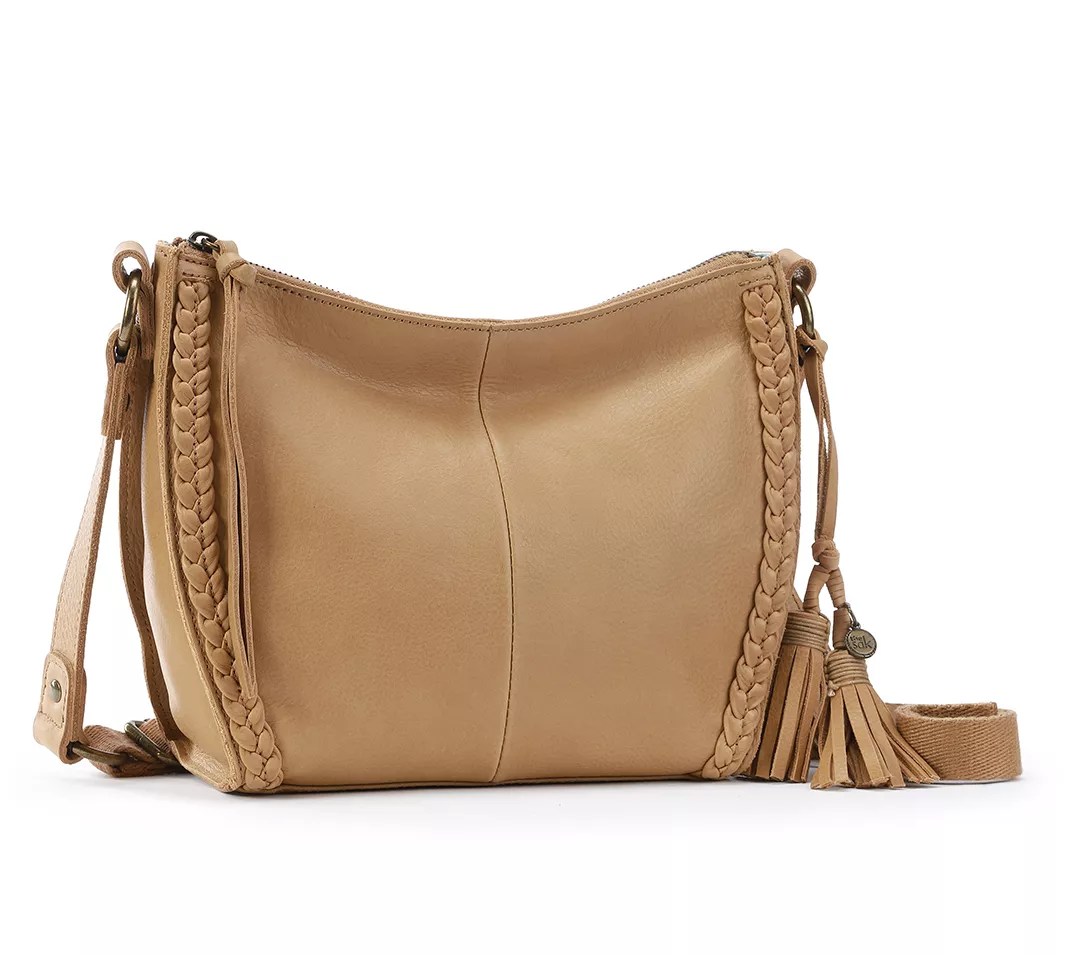 The Sak Silverlake City Braided Leather Crossbody