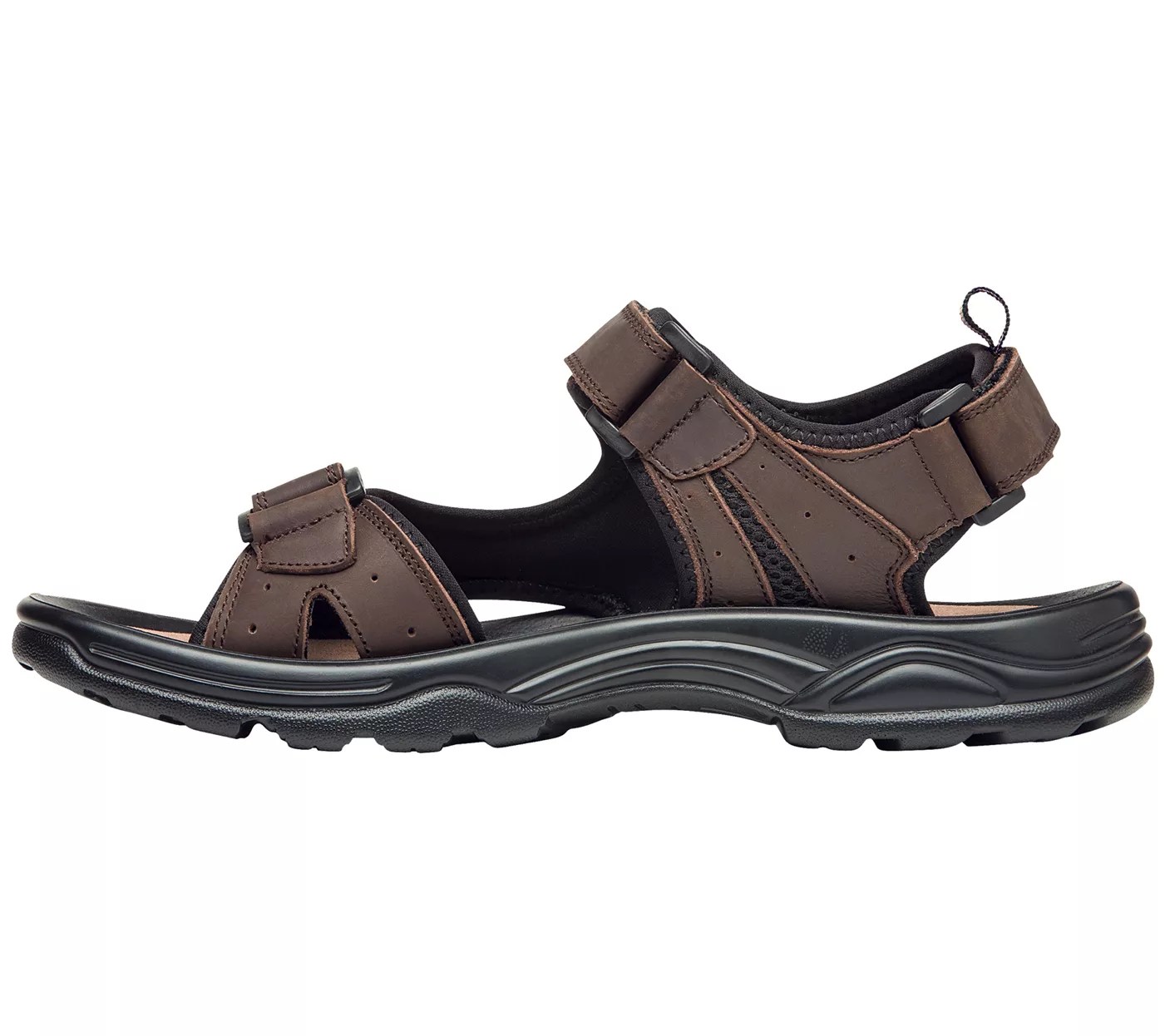 Propet Men's ThreeStrap Leather Sandals Daytona