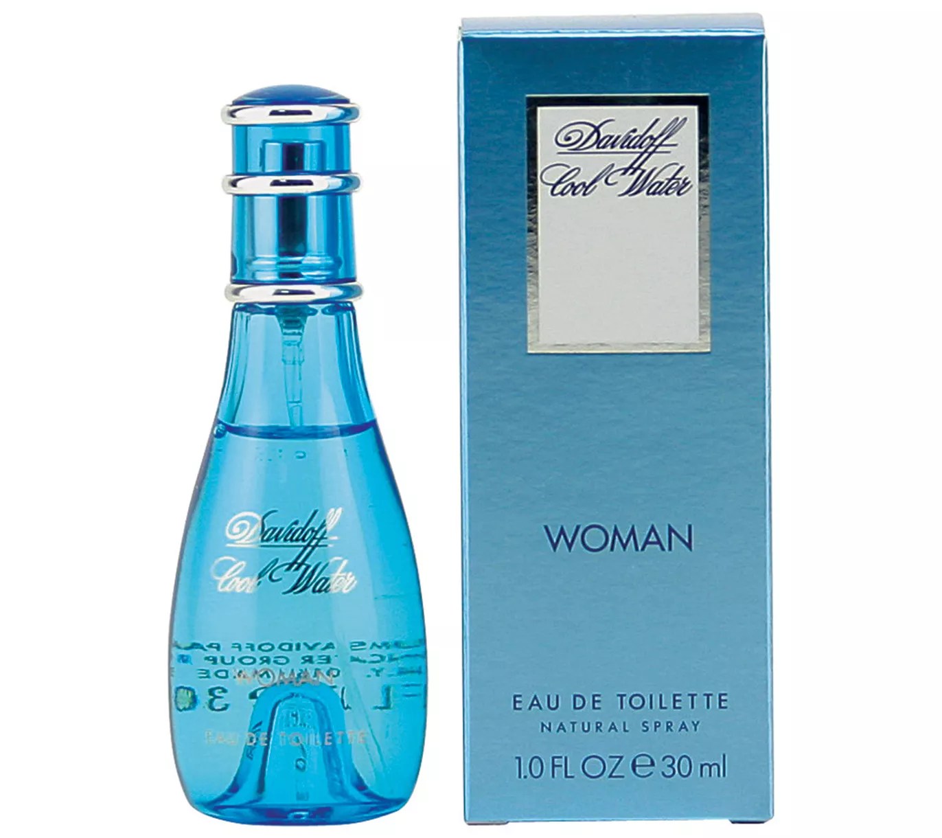 Davidoff Cool Water Ladies Eau De Toilette Spray, 1.0fl oz