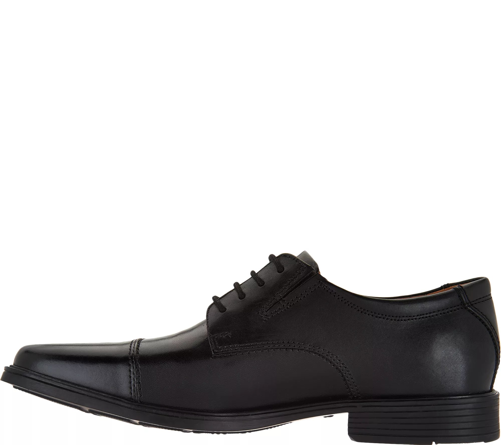 Clarks Men's Leather Laceup Dress Shoes Tilden Cap