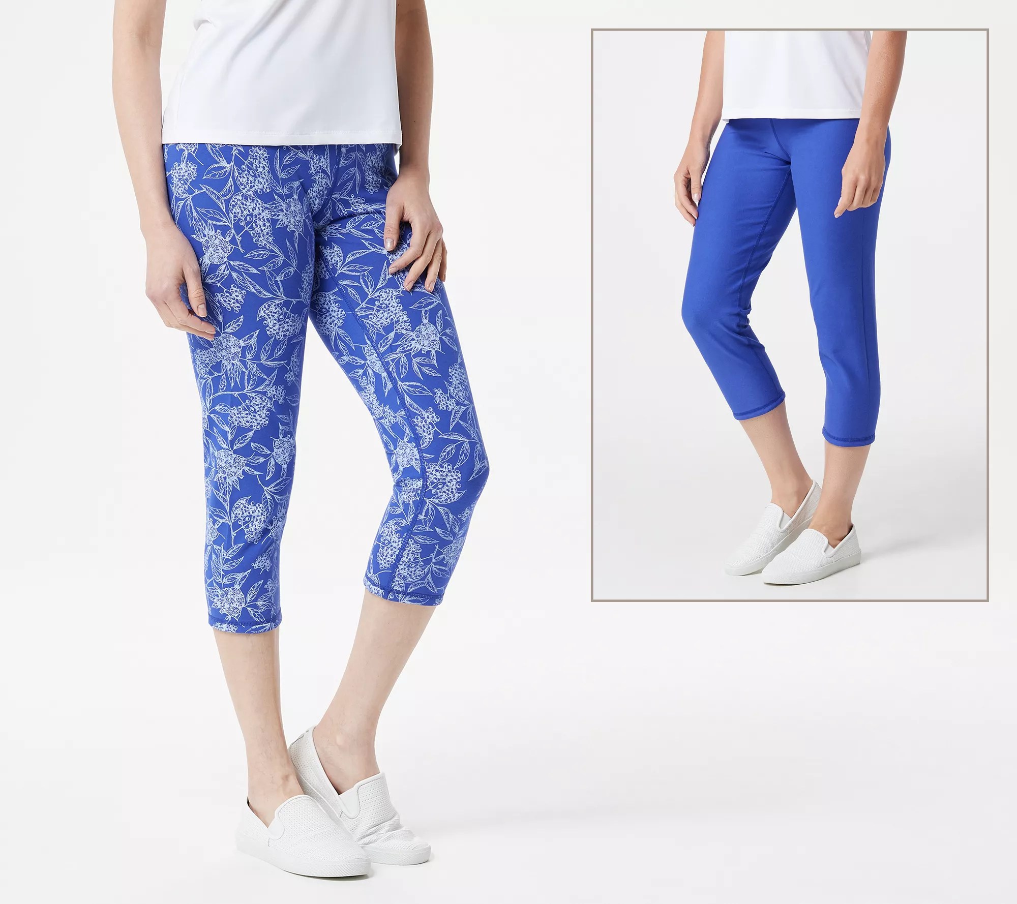Women with Control Renee's Reversible Regular Crop Pants