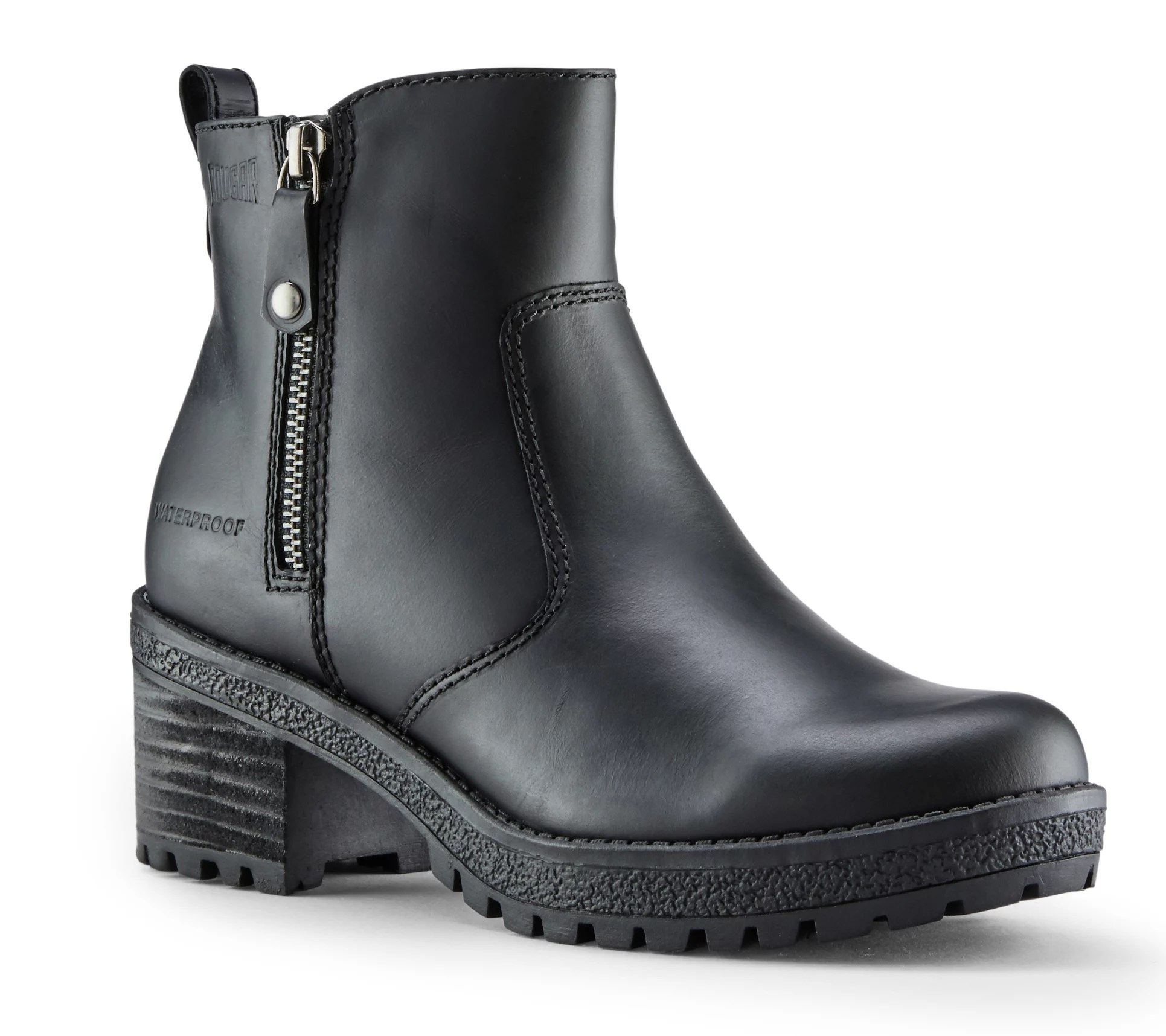 Cougar Leather Boots Dayton