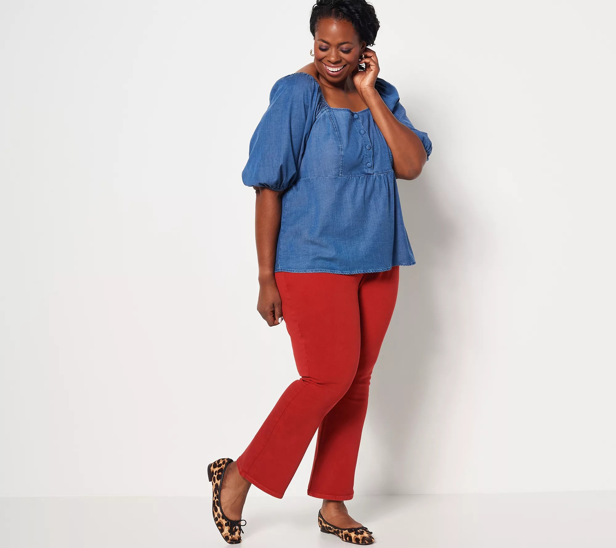 Candace Cameron Bure Regular Pacific Denim Ankle Jeans