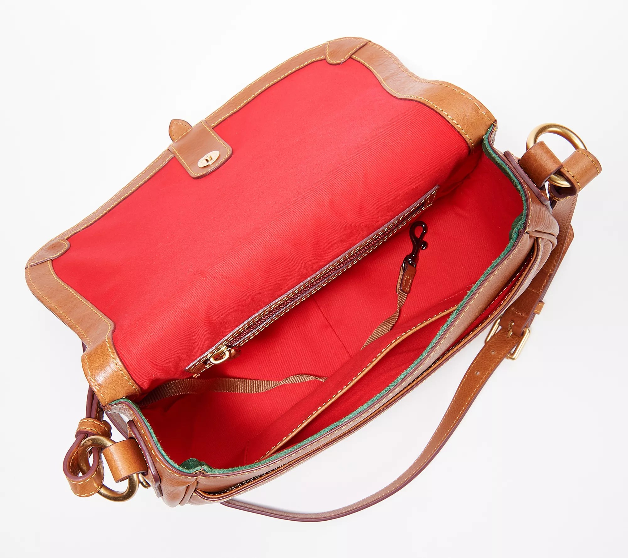 Dooney & Bourke Florentine Full Flap Saddle Bag
