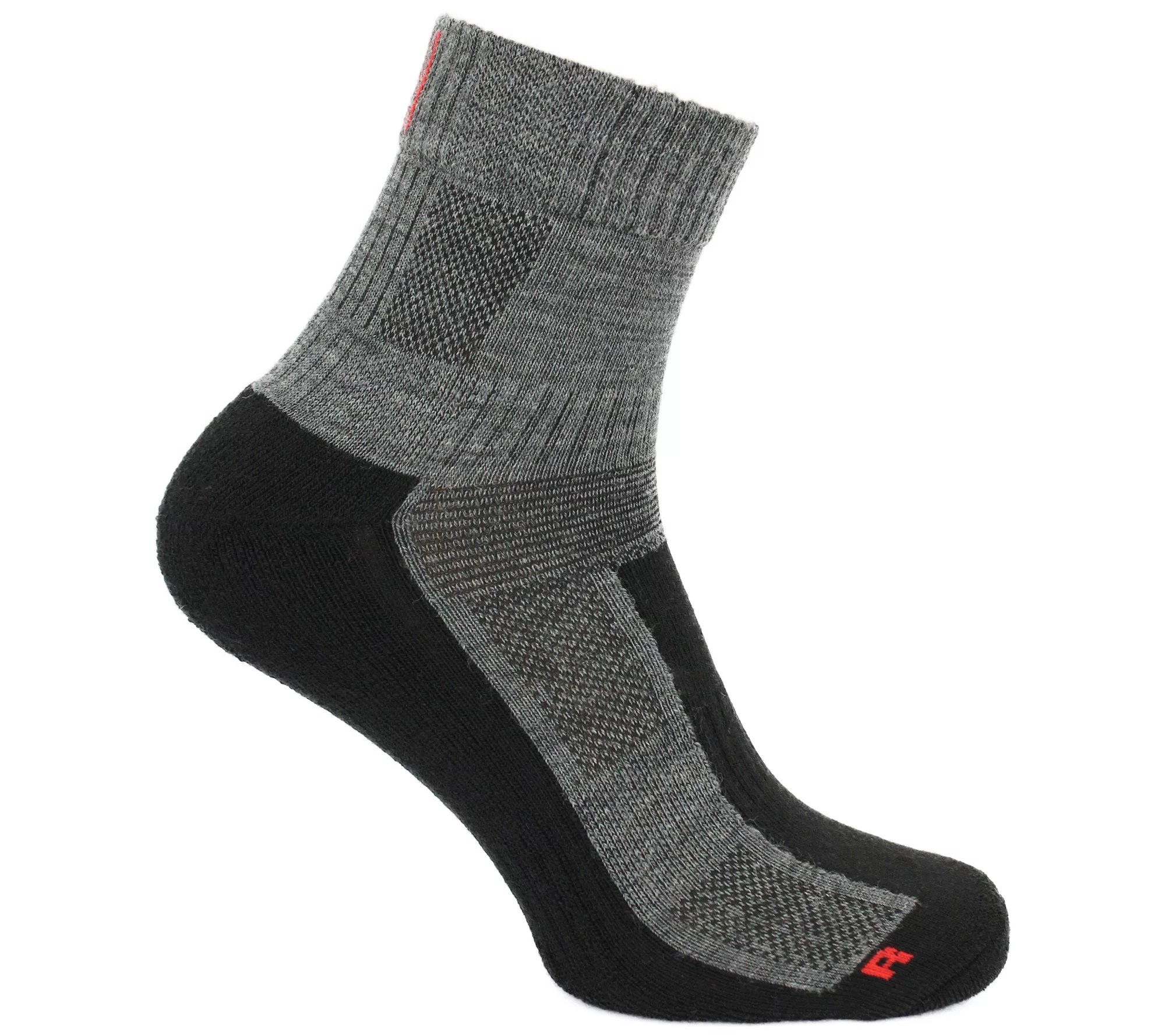 Norfolk 2Pack Lightweight Cushioned Merino Wool Quarter Socks