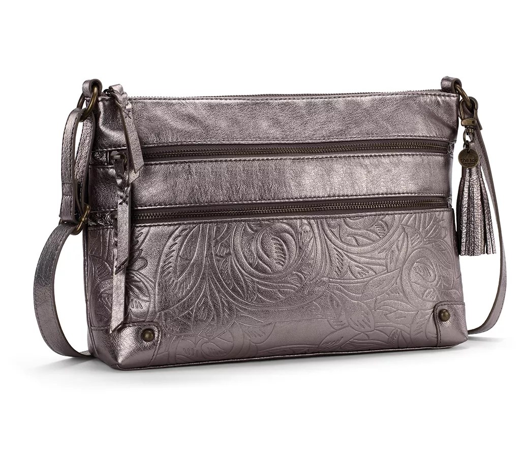 The Sak Collective Lance Three Zip Crossbody Bag