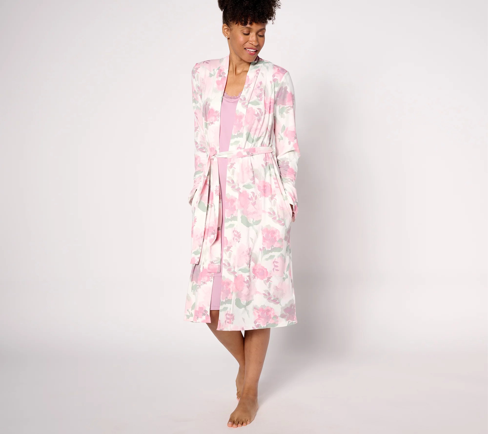 Berkshire Homewear Silky Smooth Bell Sleeve Elegant Robe