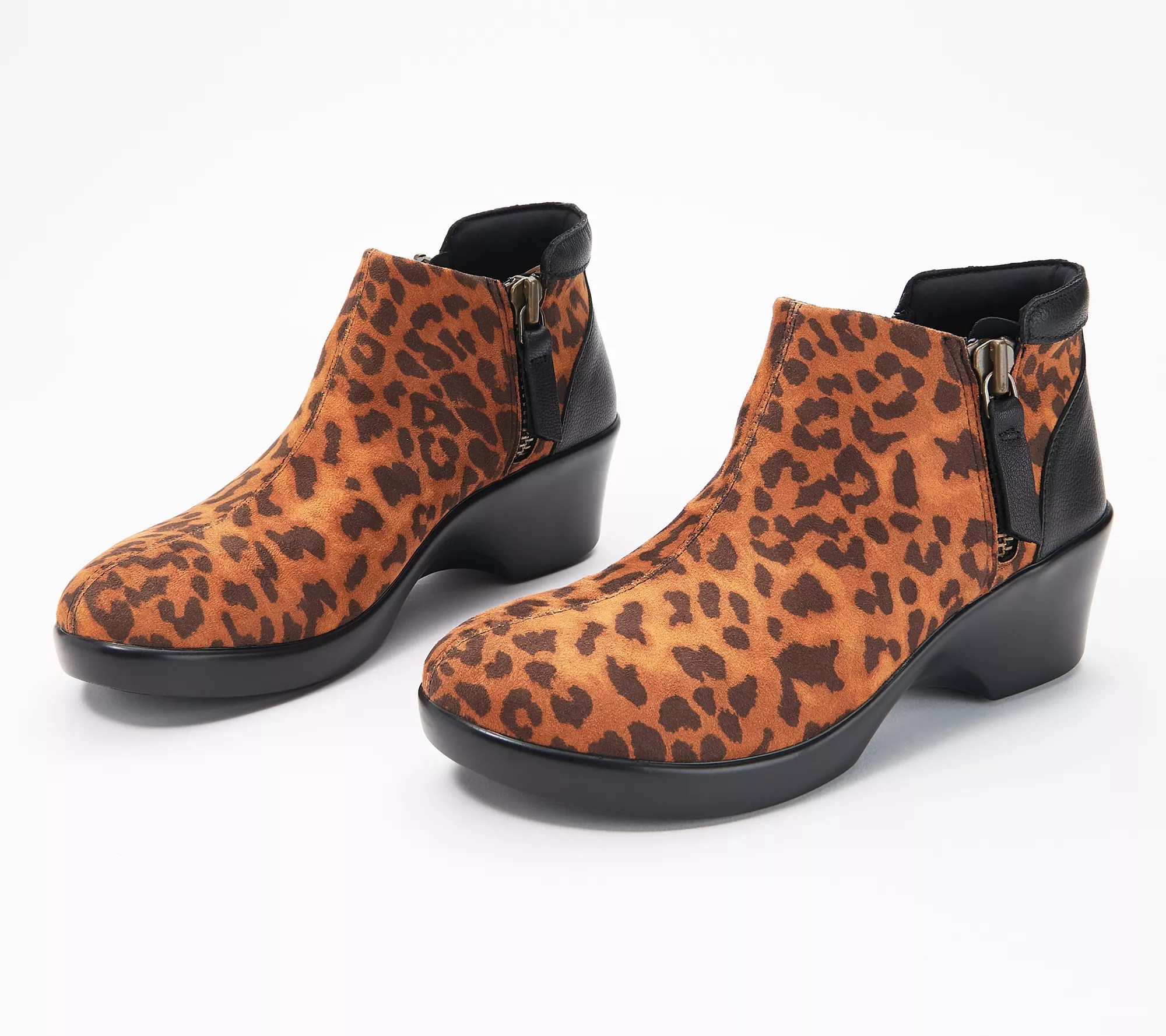 Alegria Leather Ankle Boots Sloan