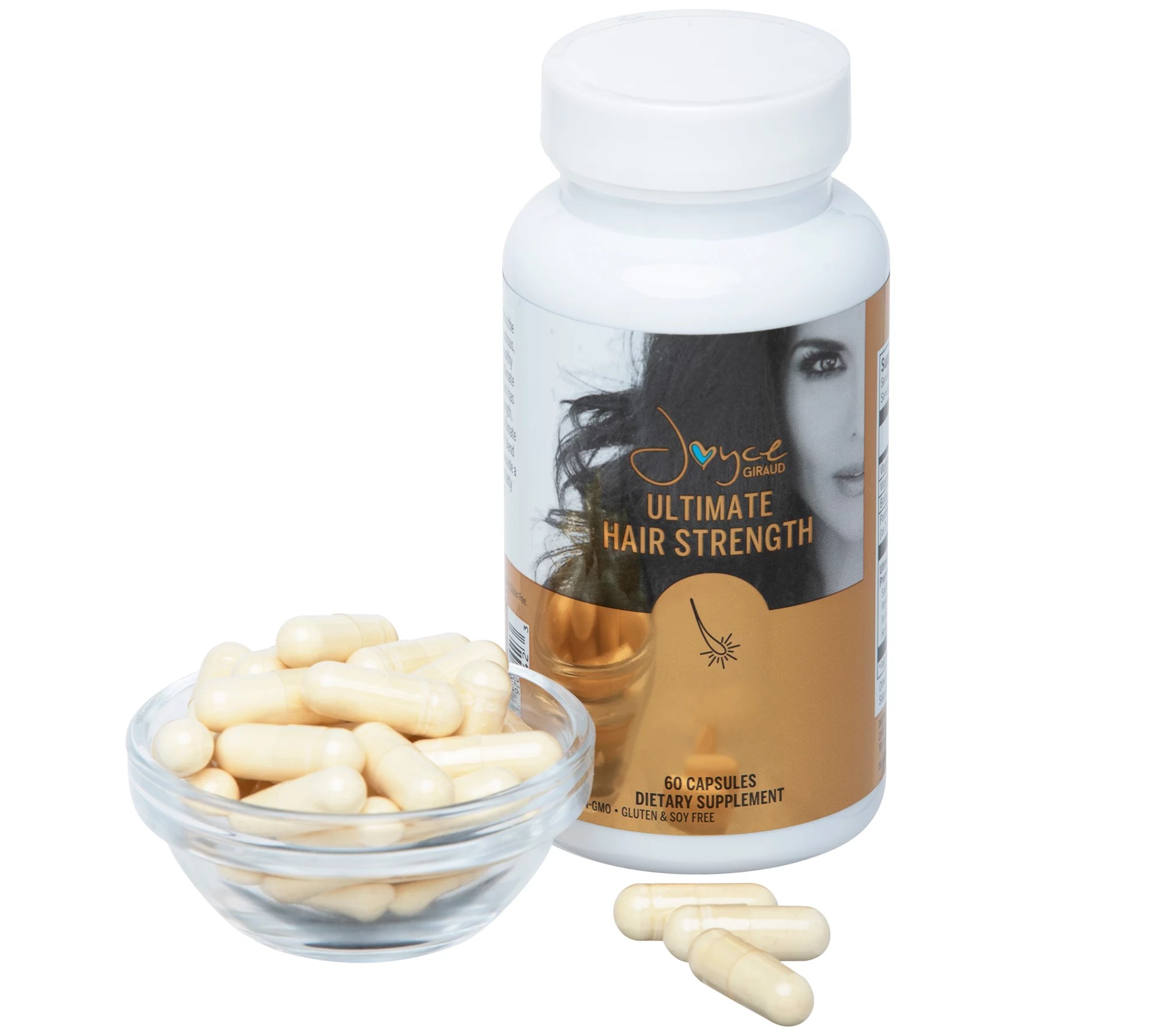 Joyce Giraud Ultimate Hair Strength Supplements, 30 Day Supply