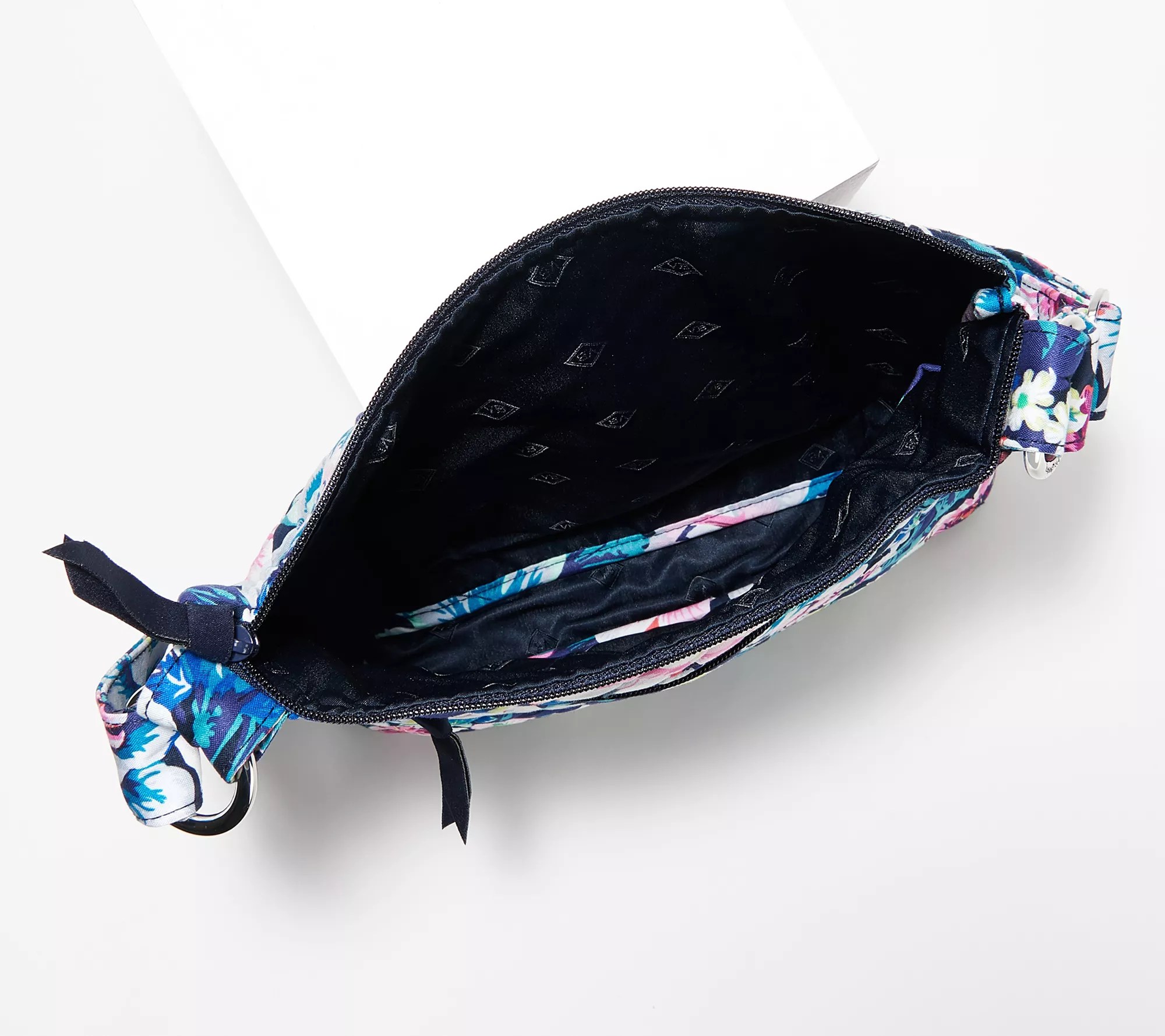 Vera Bradley Signature Print Zip Top Hipster Crossbody