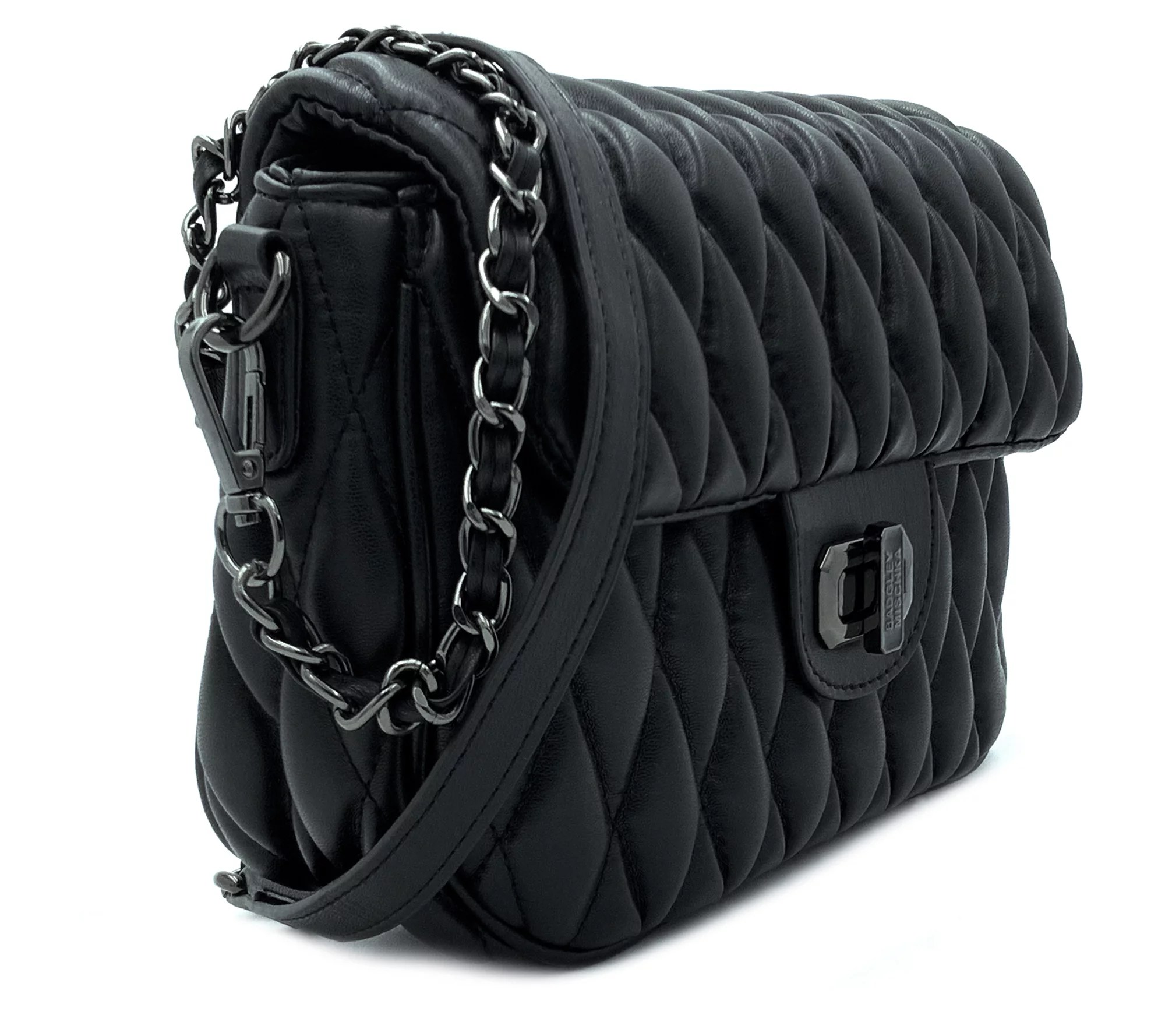 Badgley Mischka VQuilt Messenger Bag