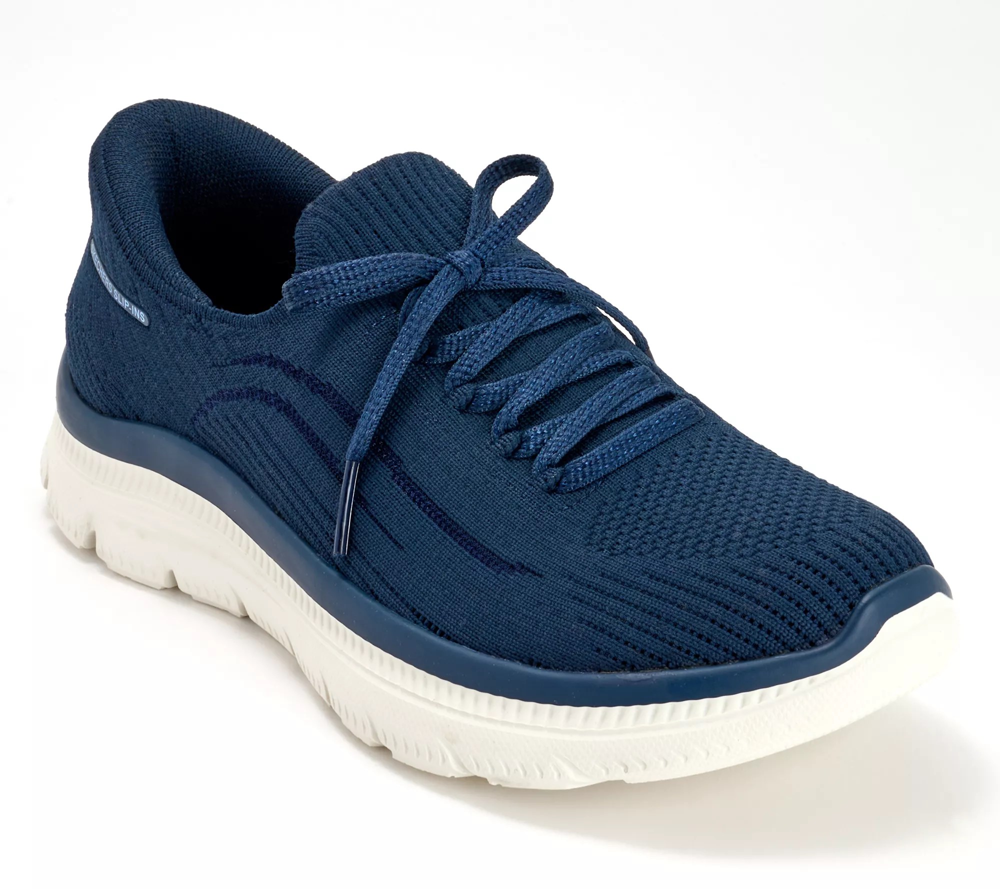 (QVC) Skechers Slipins Summits Plus Washable Knit Sneakers