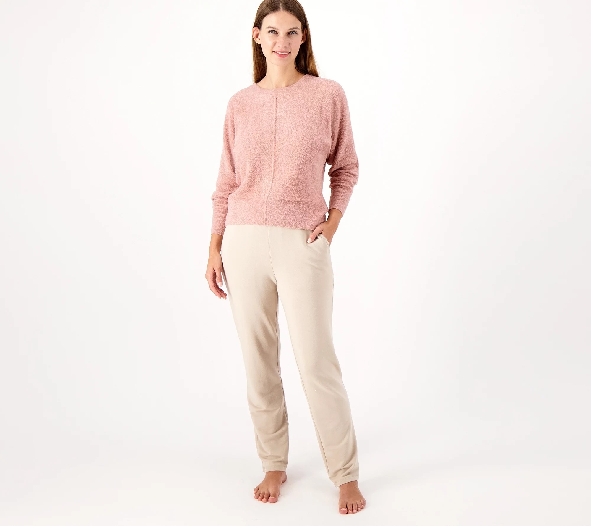 Barefoot Dreams CozyChic Lite Seamed Dolman Pullover