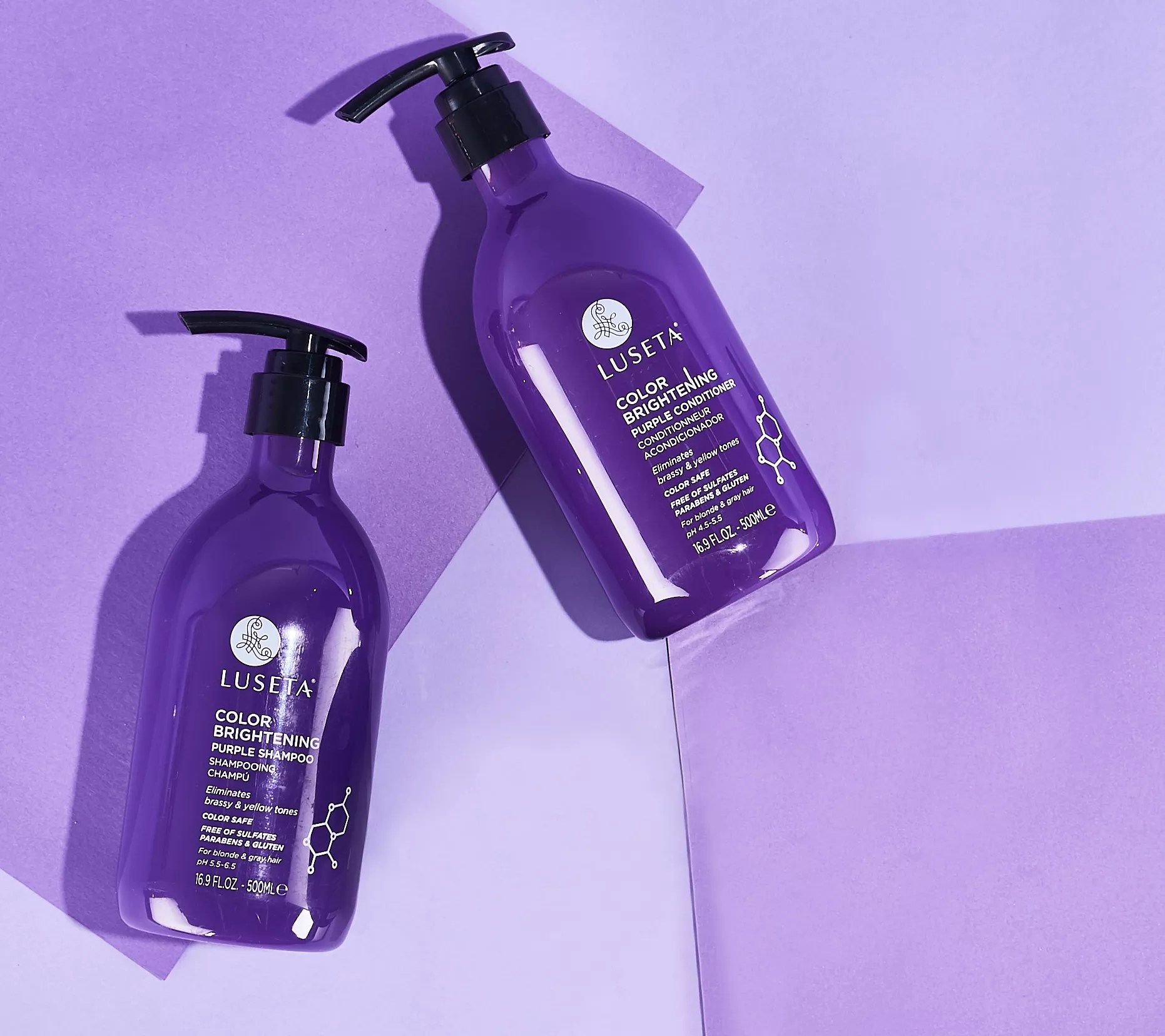 Luseta ColorBrightening Shampoo & Conditioner+ Hair Mask
