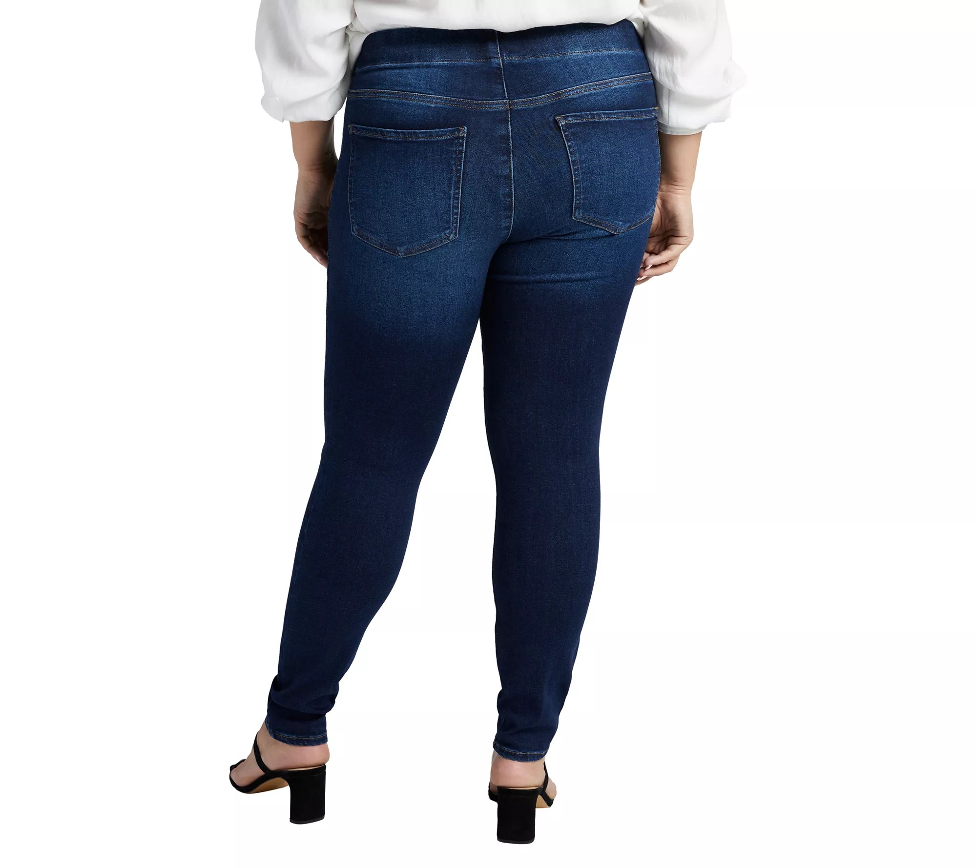 JAG Forever Stretch Fit Skinny PullOn Jeans Cornflower Blue