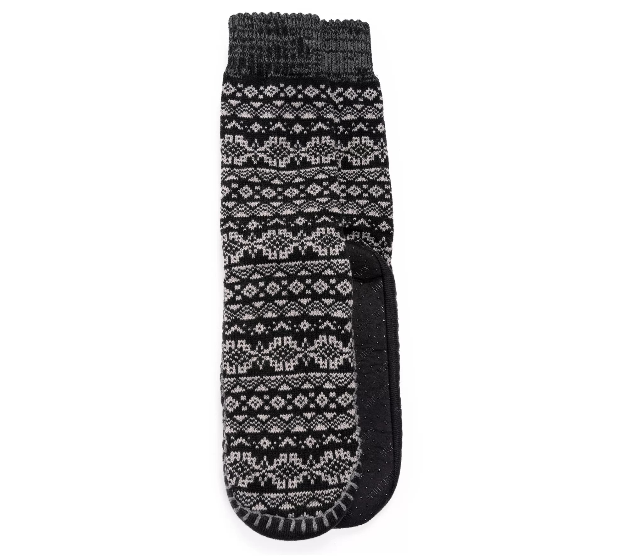 MUK LUKS Men's Slipper Socks