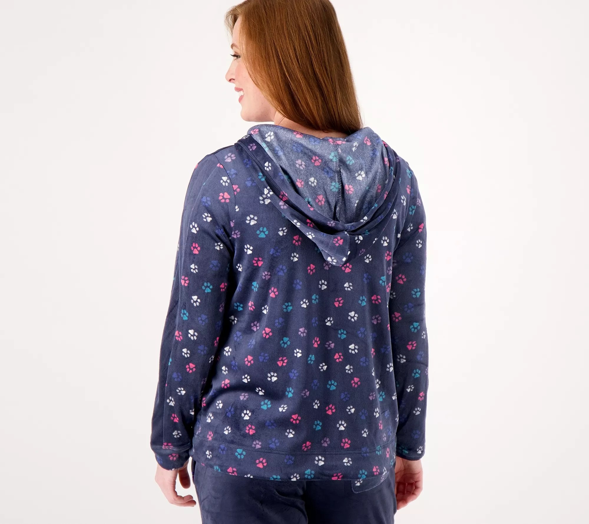 Lug Lounge Color Joy Wish Zip Front Hoodie Ranger